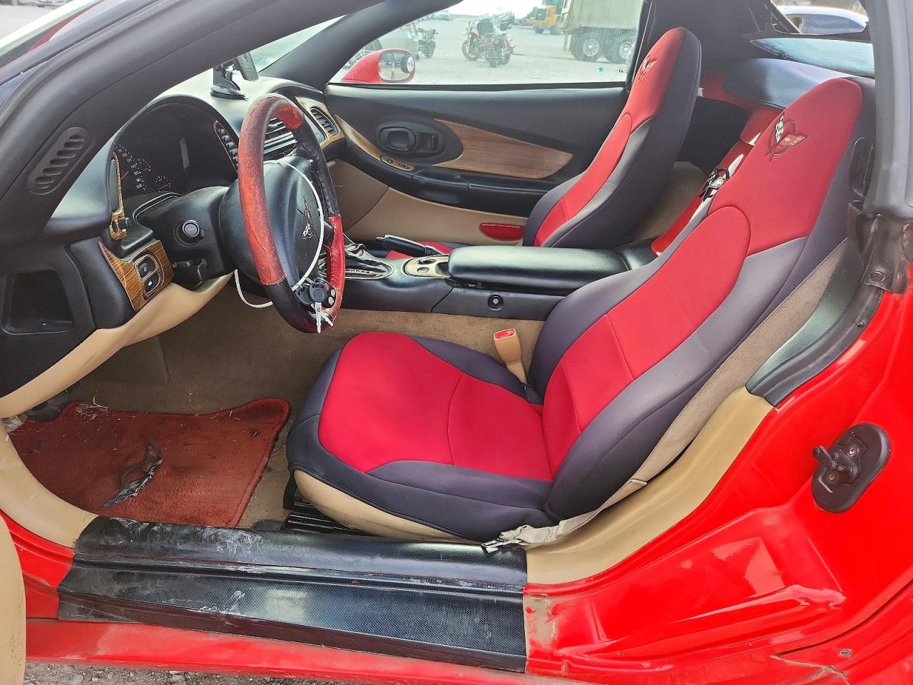 1998 Chevrolet Corvette Red vin: 1G1YY32G8W5118096