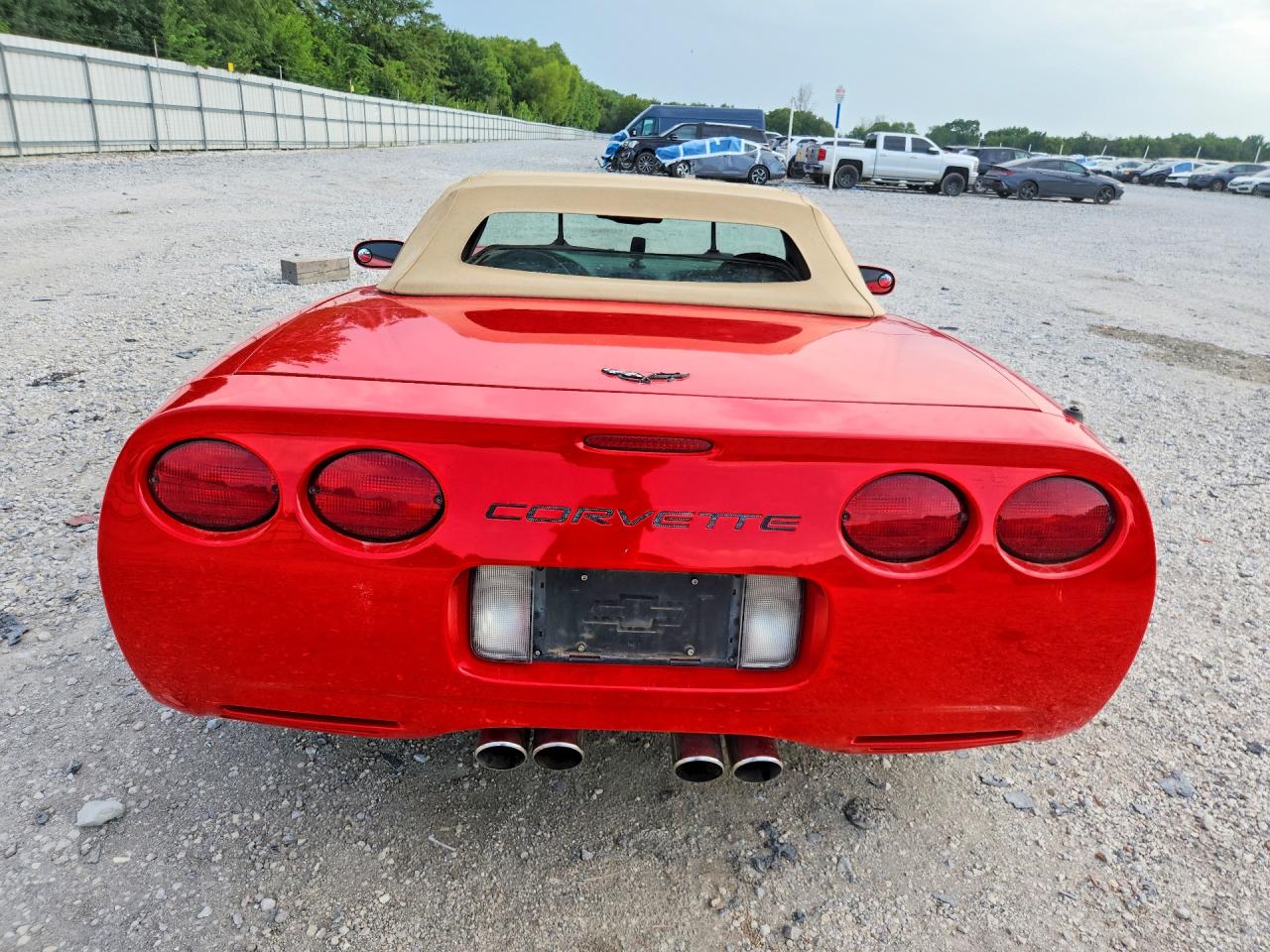 1998 Chevrolet Corvette Red vin: 1G1YY32G8W5118096