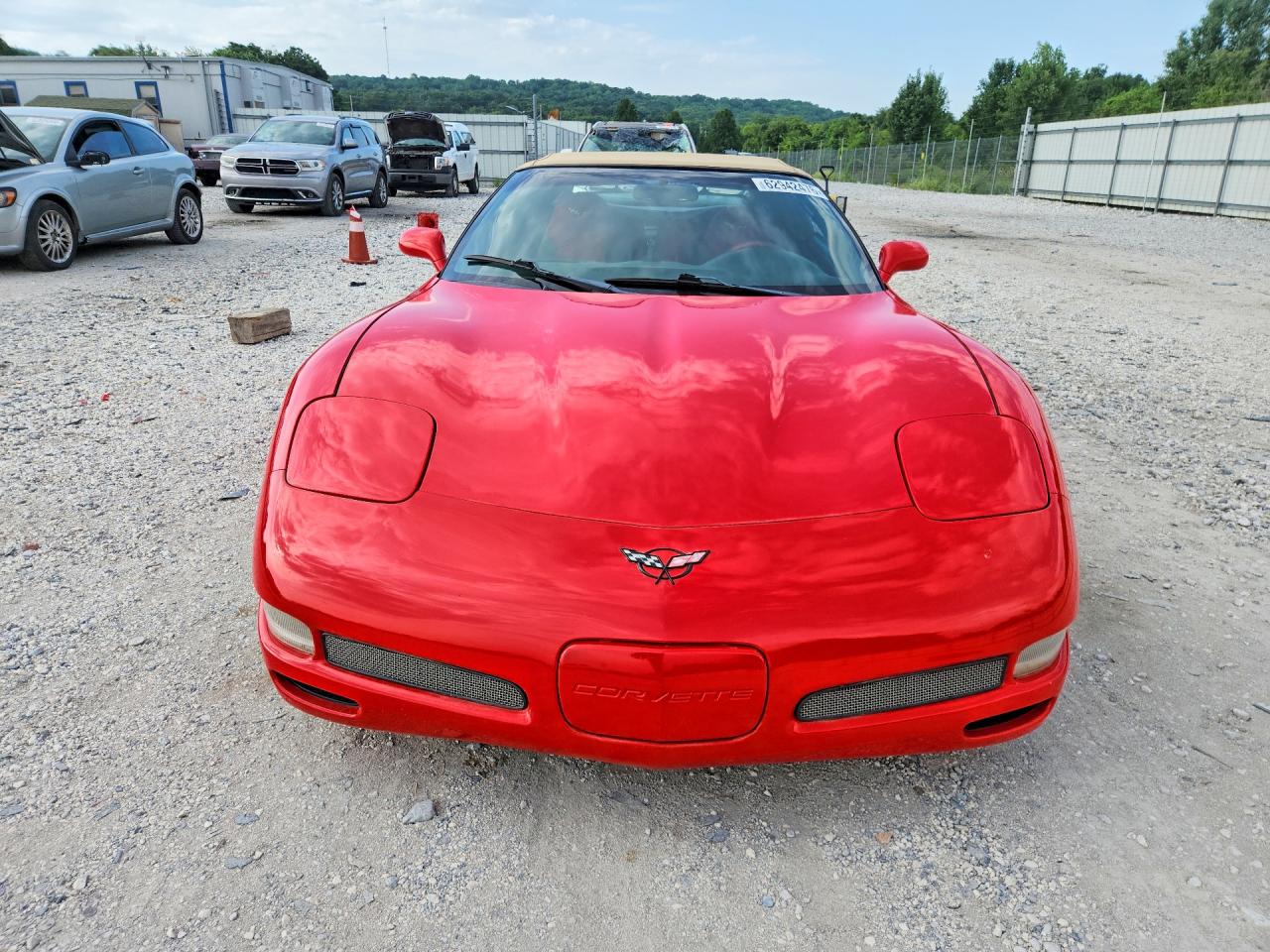 1998 Chevrolet Corvette Red vin: 1G1YY32G8W5118096
