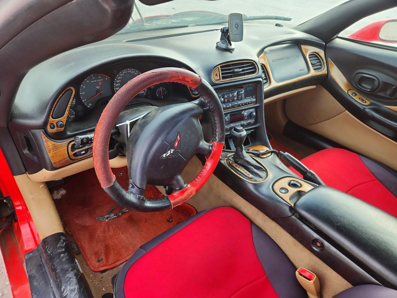 1998 Chevrolet Corvette Red vin: 1G1YY32G8W5118096