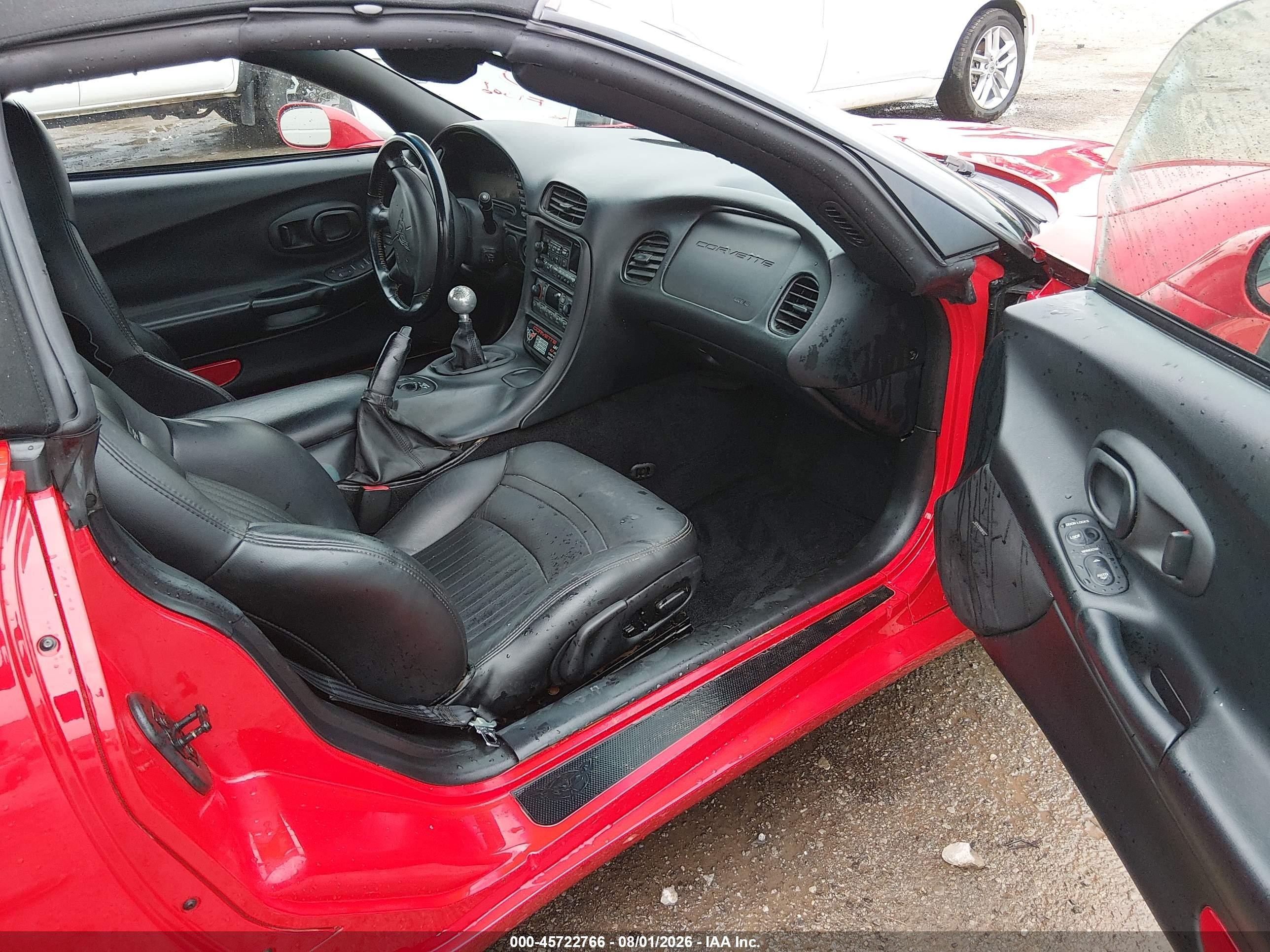 1999 Chevrolet Corvette   Red vin: 1G1YY32G8X5124837