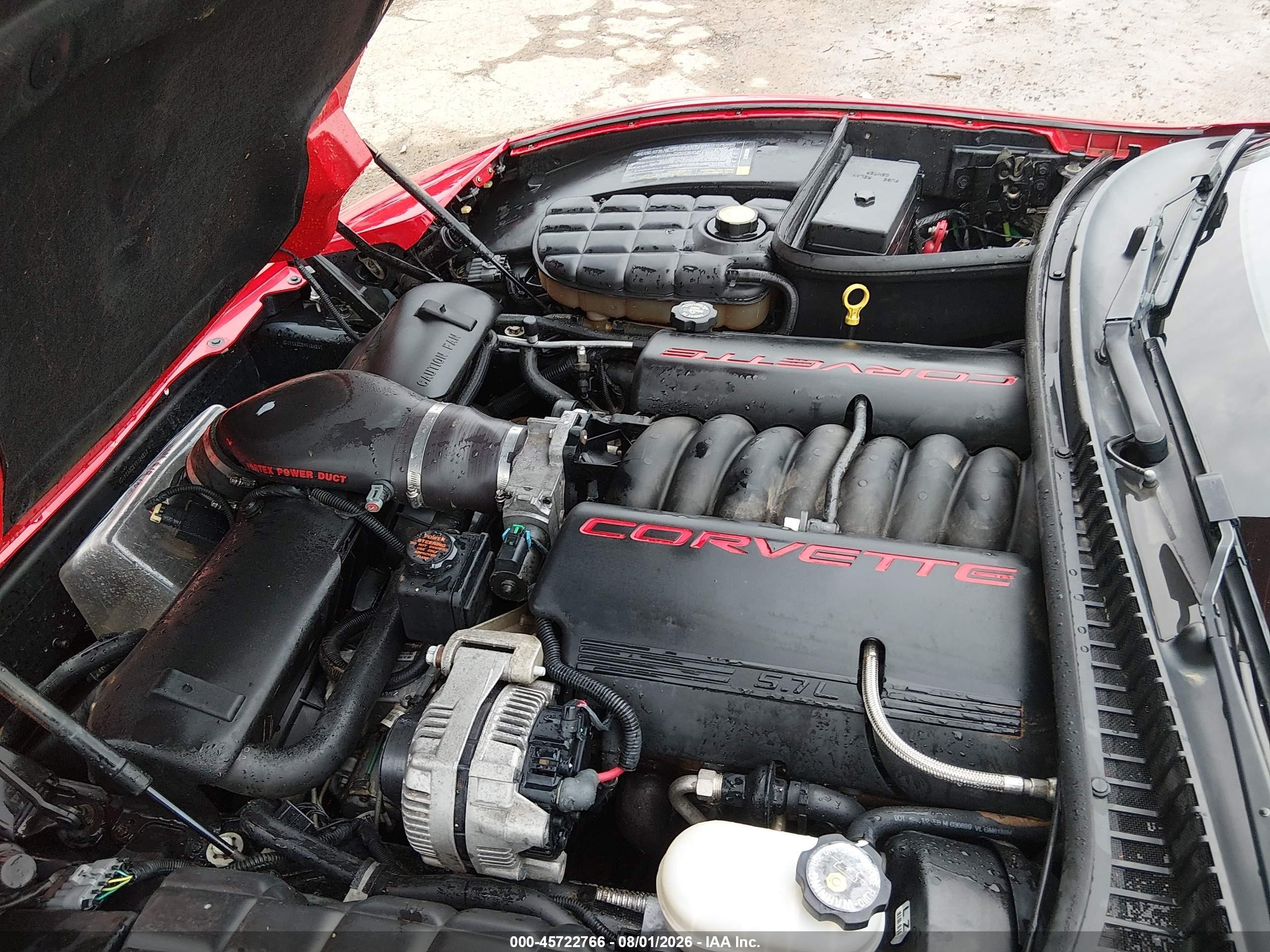1999 Chevrolet Corvette   Red vin: 1G1YY32G8X5124837
