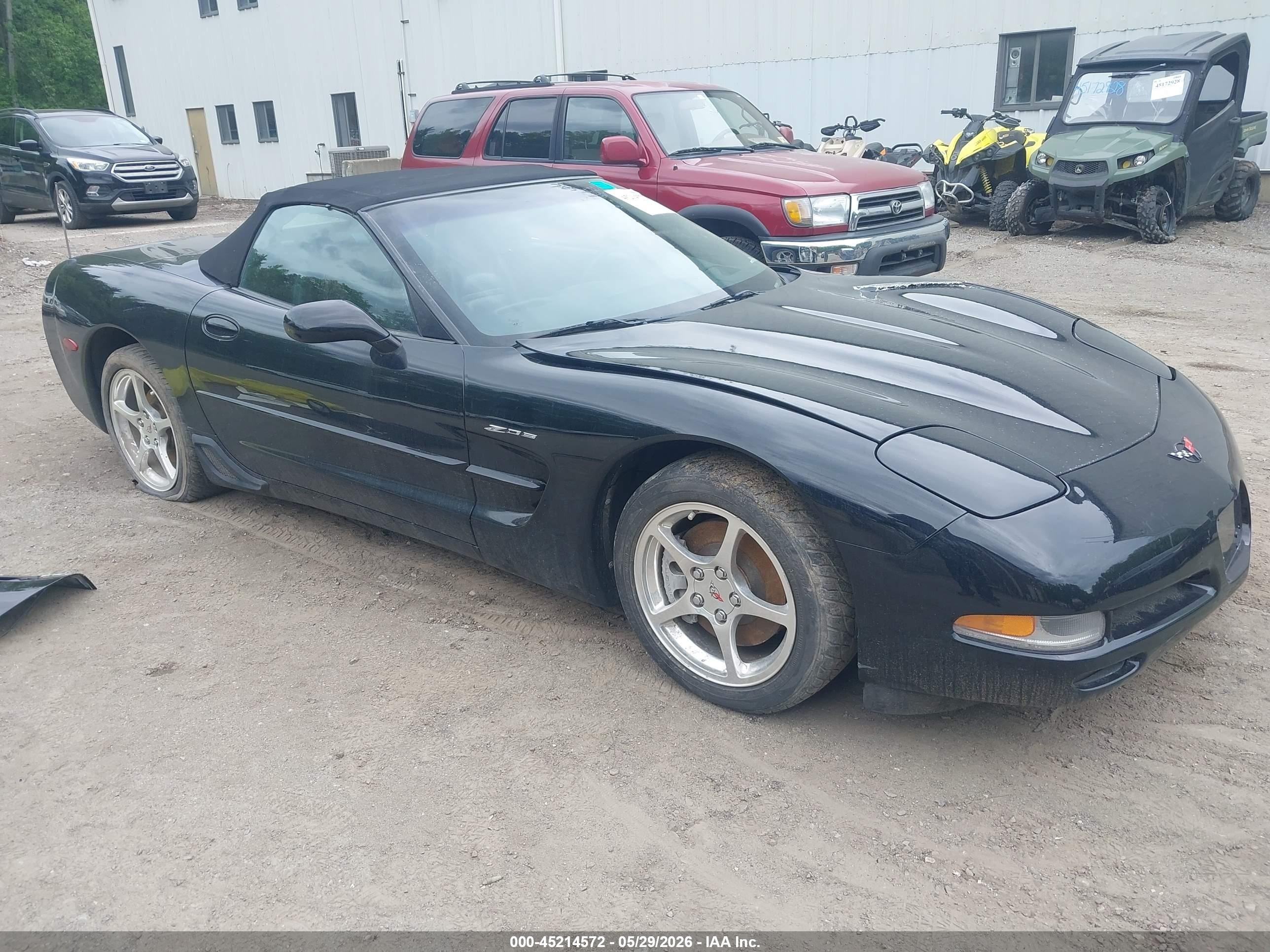 2000 Chevrolet Corvette Black vin: 1G1YY32G8Y5106680