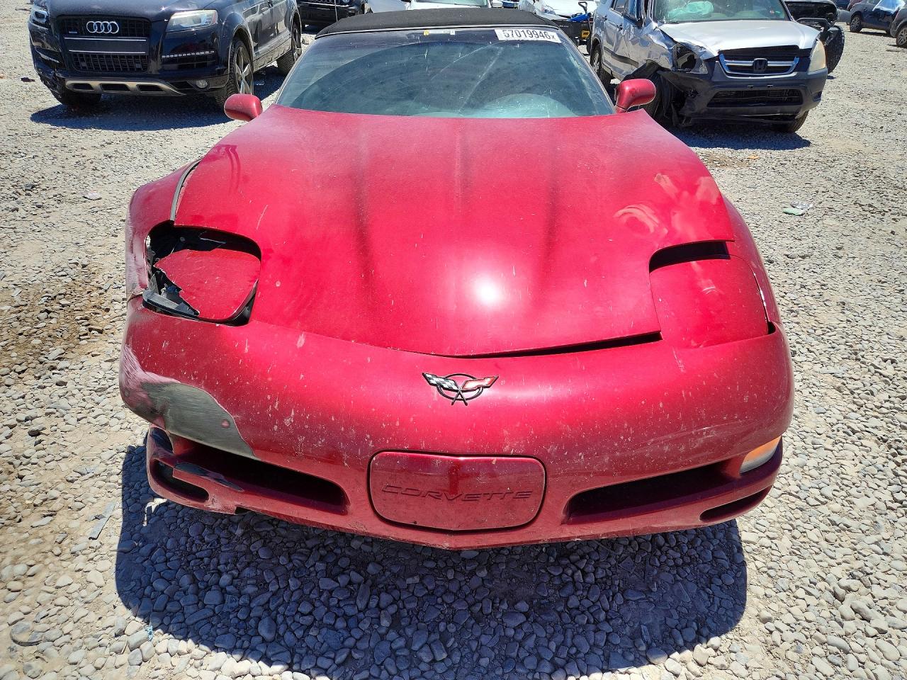 2002 Chevrolet Corvette Red vin: 1G1YY32G925125052