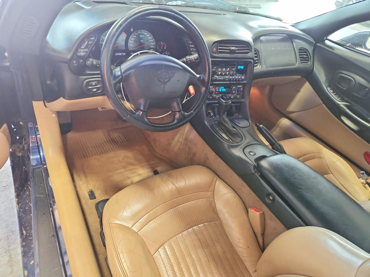 2001 Chevrolet Corvette Blue vin: 1G1YY32GX15113183