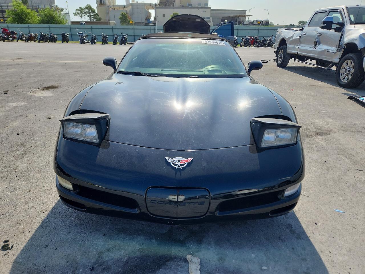 2003 Chevrolet Corvette Black vin: 1G1YY32GX35102610