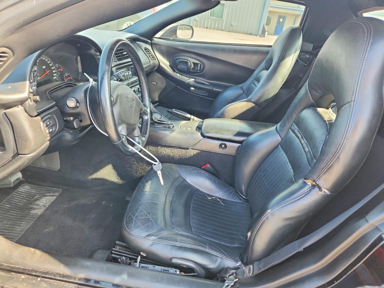 2003 Chevrolet Corvette Black vin: 1G1YY32GX35102610