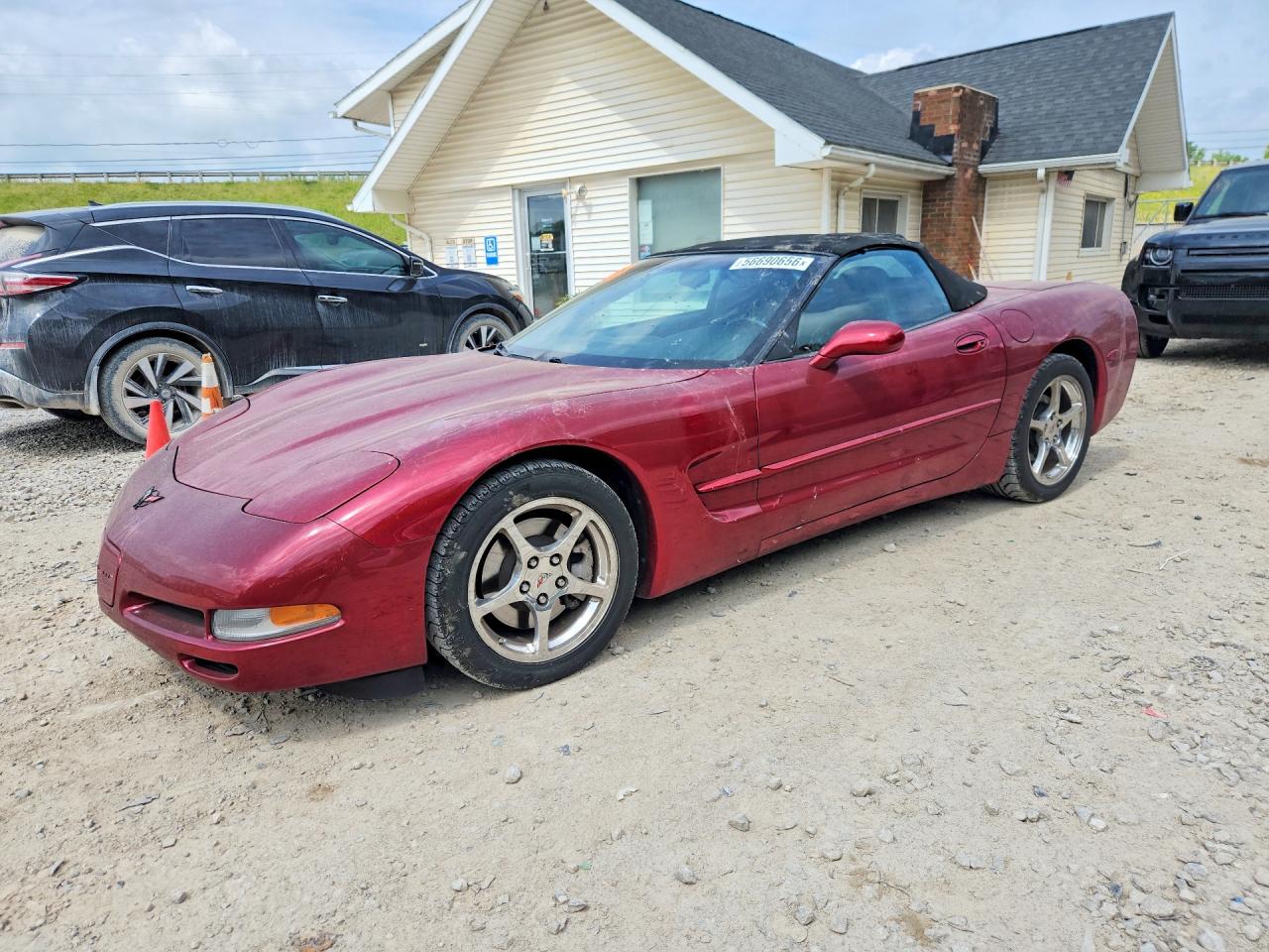 2004 Chevrolet Corvette Red vin: 1G1YY32GX45110191