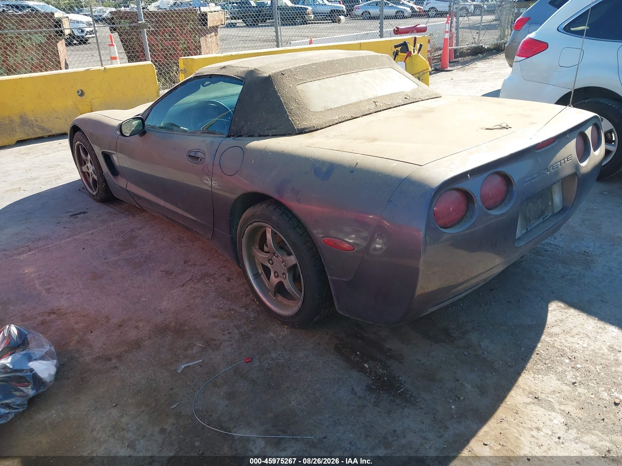 1998 Chevrolet Corvette Purple vin: 1G1YY32GXW5102532