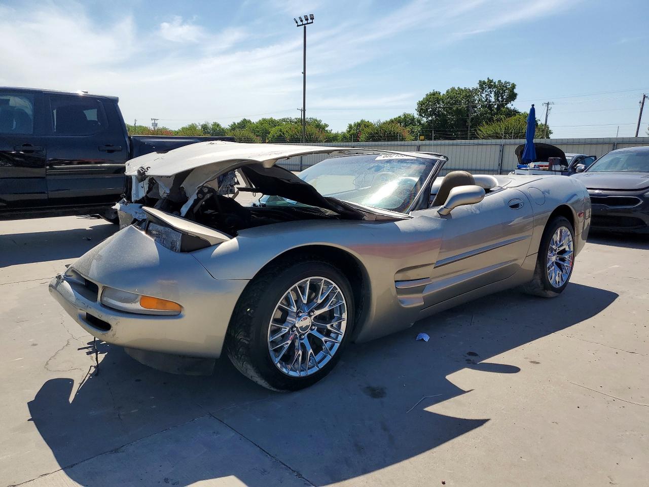 1998 Chevrolet Corvette Silver vin: 1G1YY32GXW5124837