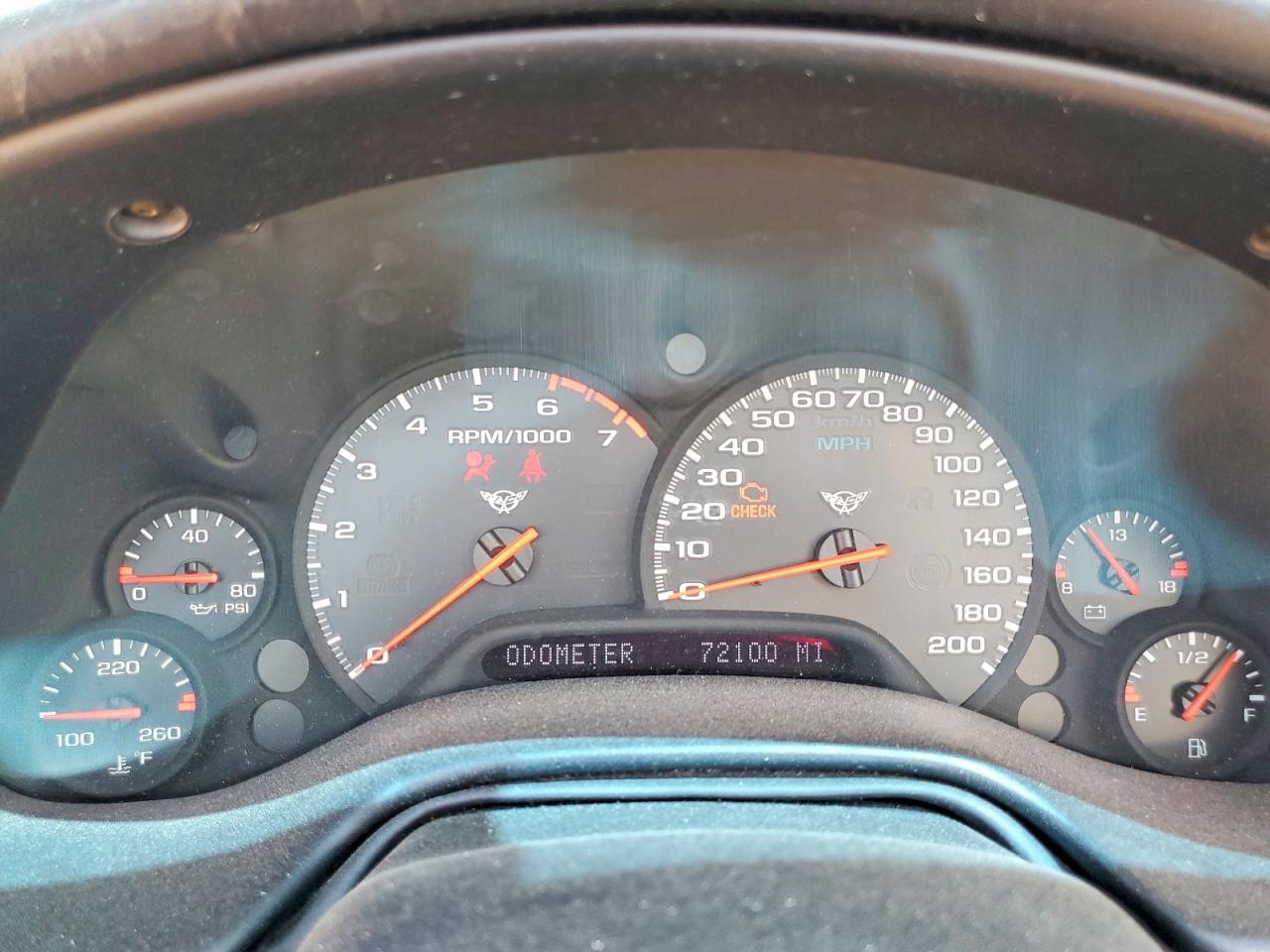 1998 Chevrolet Corvette Silver vin: 1G1YY32GXW5124837