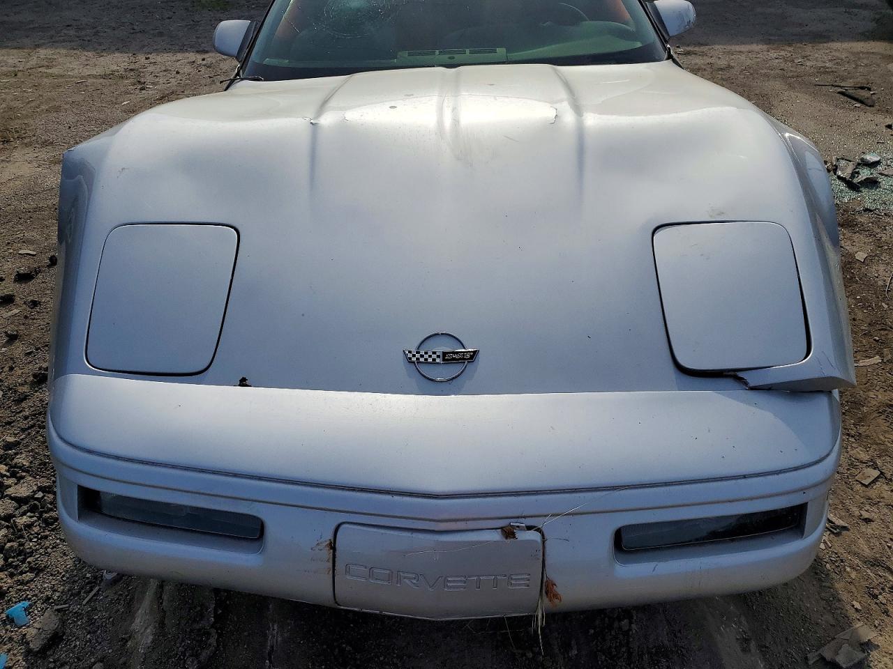 1996 Chevrolet Corvette Silver vin: 1G1YY32P0T5112904