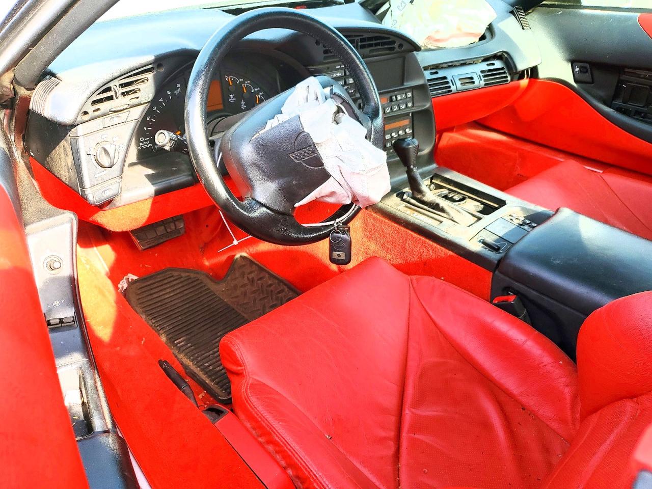 1996 Chevrolet Corvette Silver vin: 1G1YY32P0T5112904