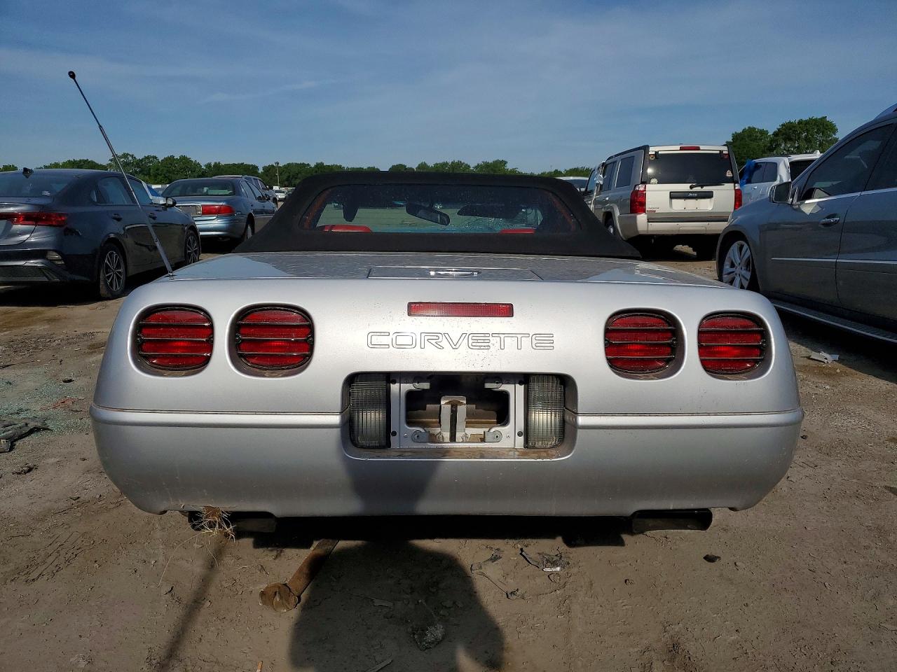 1996 Chevrolet Corvette Silver vin: 1G1YY32P0T5112904