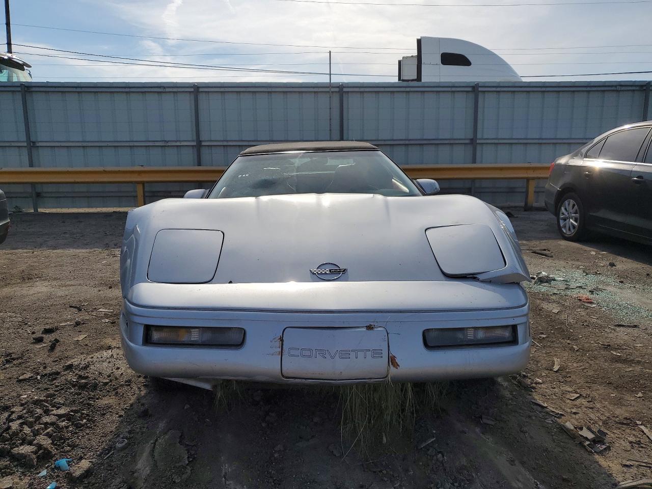 1996 Chevrolet Corvette Silver vin: 1G1YY32P0T5112904