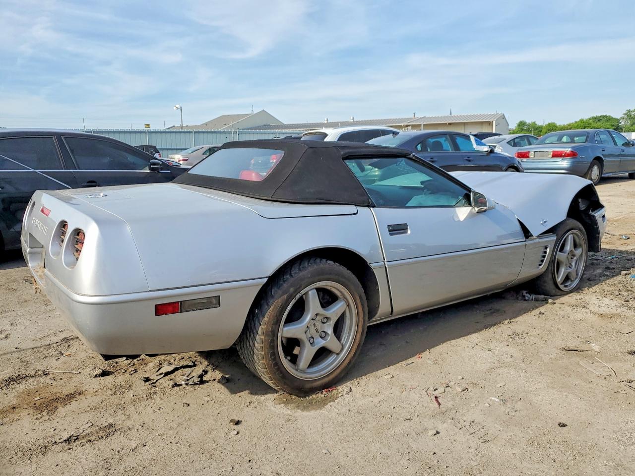 1996 Chevrolet Corvette Silver vin: 1G1YY32P0T5112904