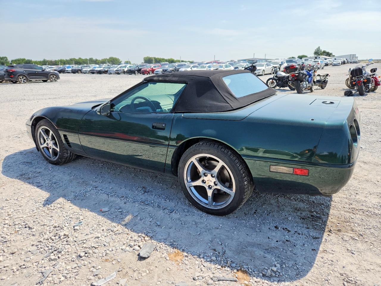 1995 Chevrolet Corvette Green vin: 1G1YY32P1S5114692