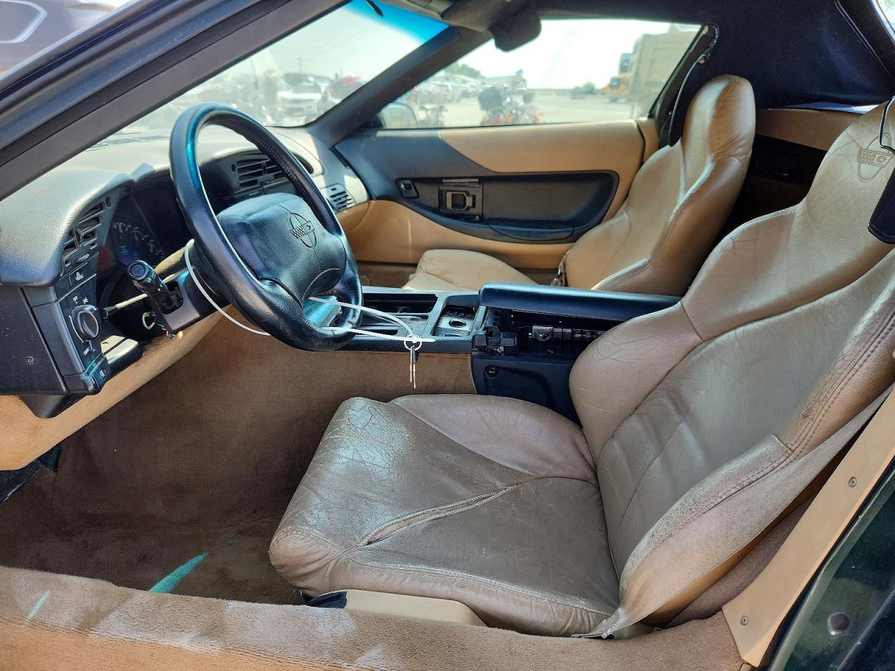 1995 Chevrolet Corvette Green vin: 1G1YY32P1S5114692