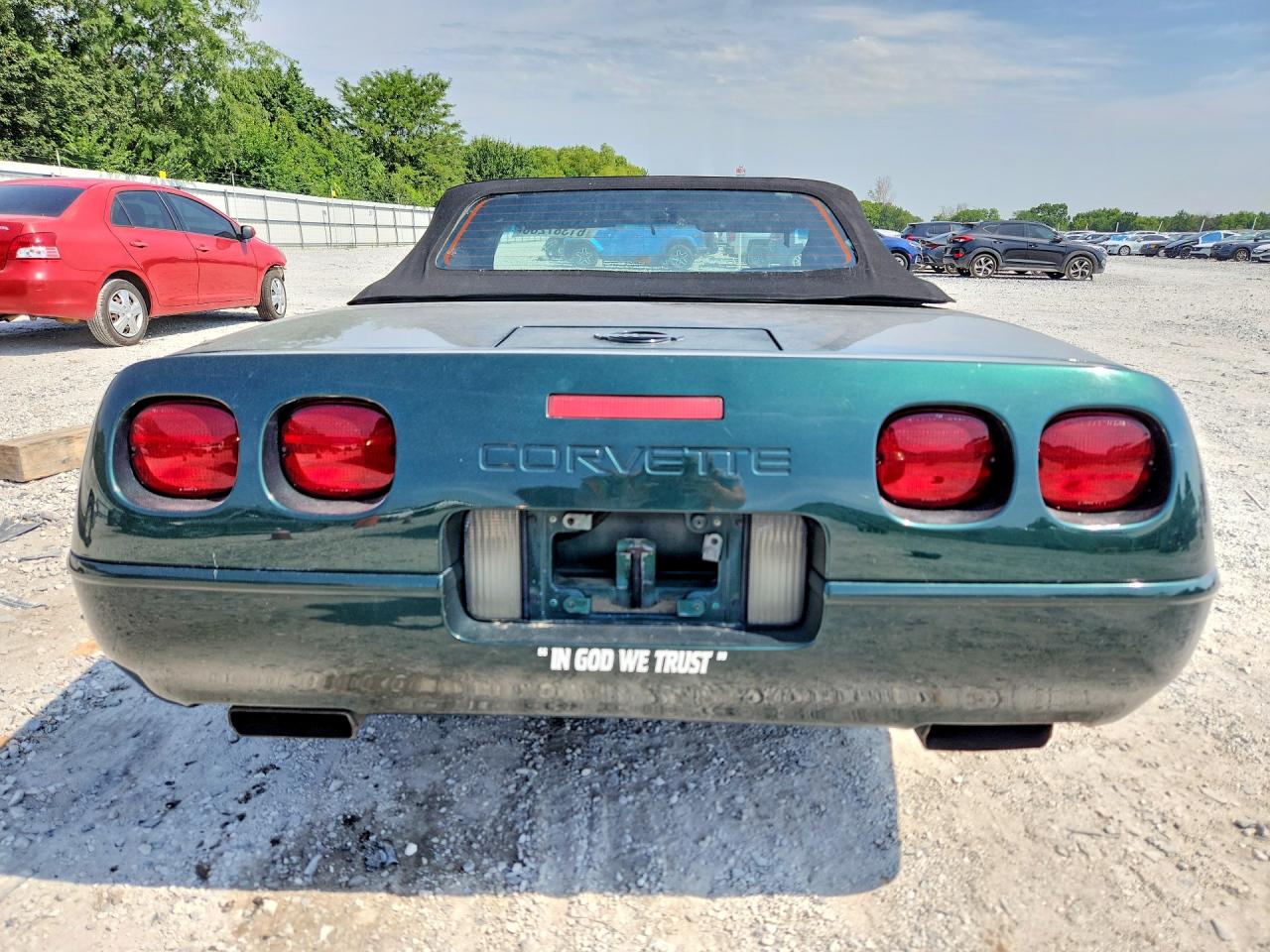 1995 Chevrolet Corvette Green vin: 1G1YY32P1S5114692