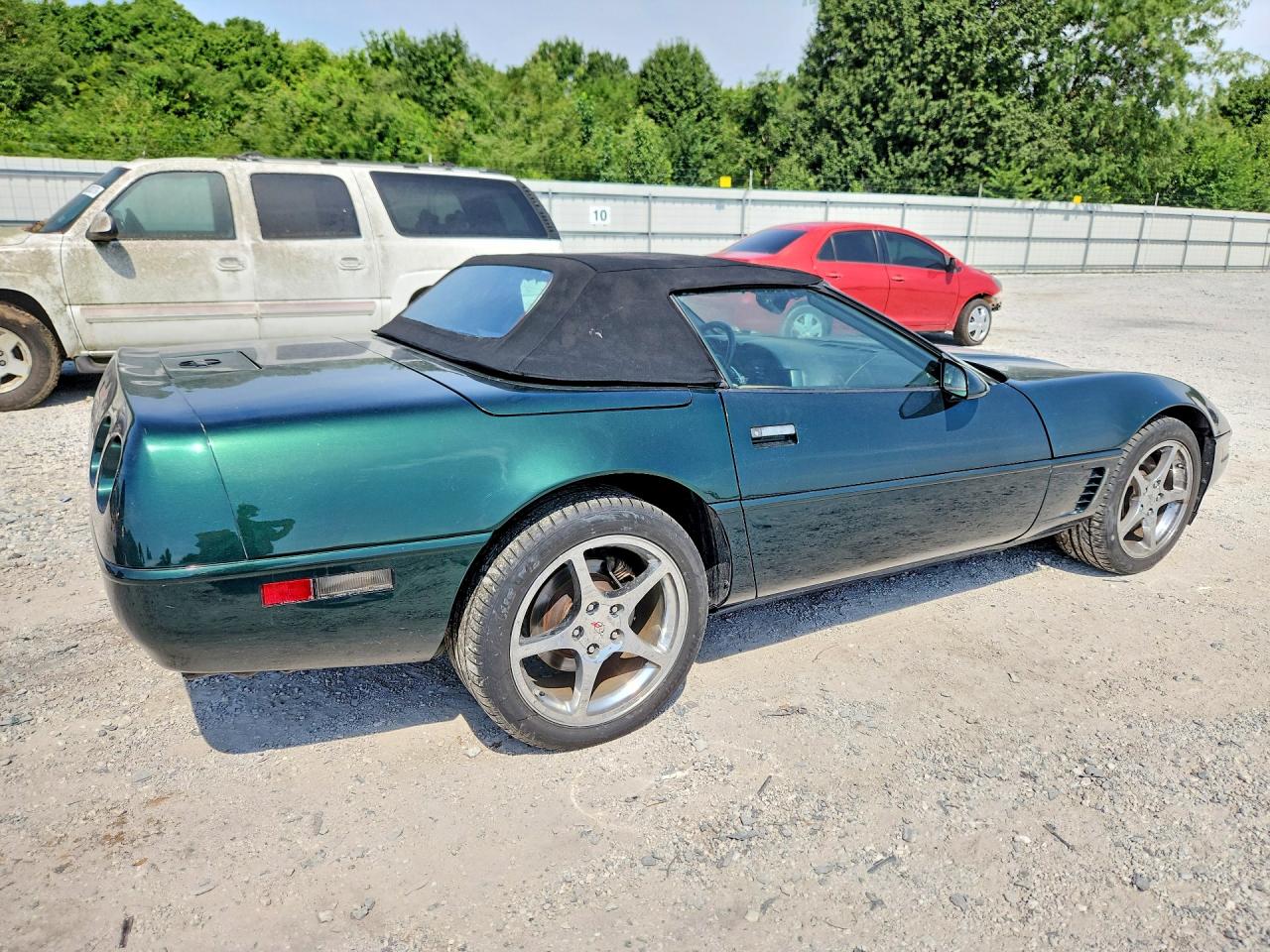 1995 Chevrolet Corvette Green vin: 1G1YY32P1S5114692