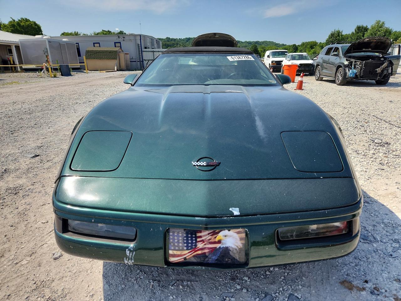 1995 Chevrolet Corvette Green vin: 1G1YY32P1S5114692