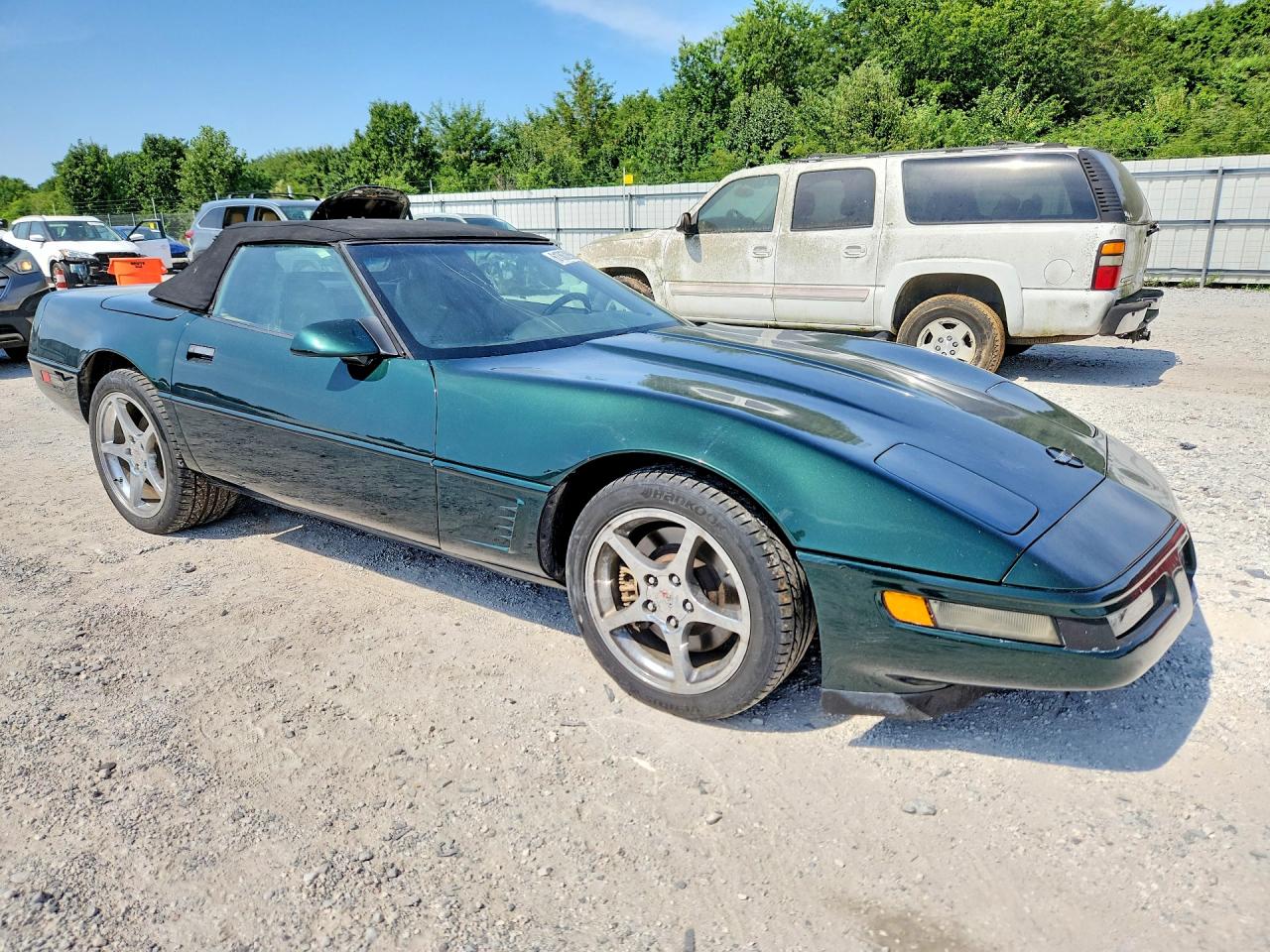 1995 Chevrolet Corvette Green vin: 1G1YY32P1S5114692