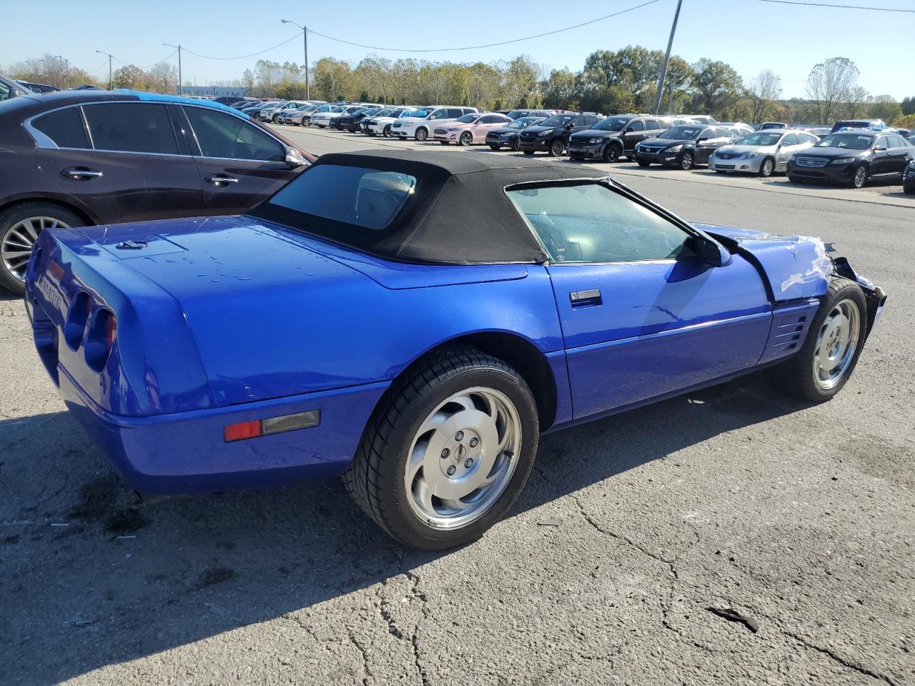 1994 Chevrolet Corvette Blue vin: 1G1YY32P5R5106234