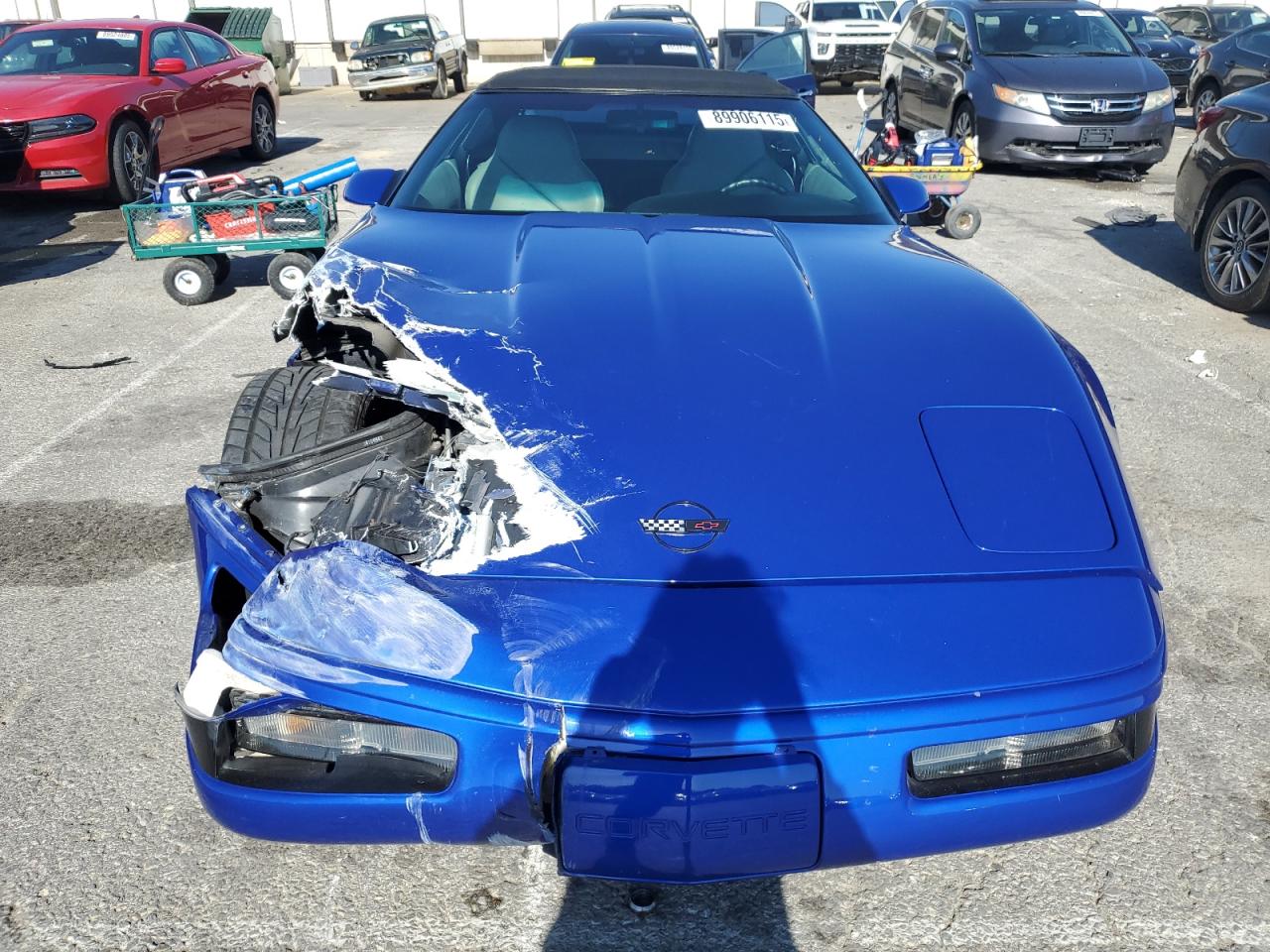 1994 Chevrolet Corvette Blue vin: 1G1YY32P5R5106234