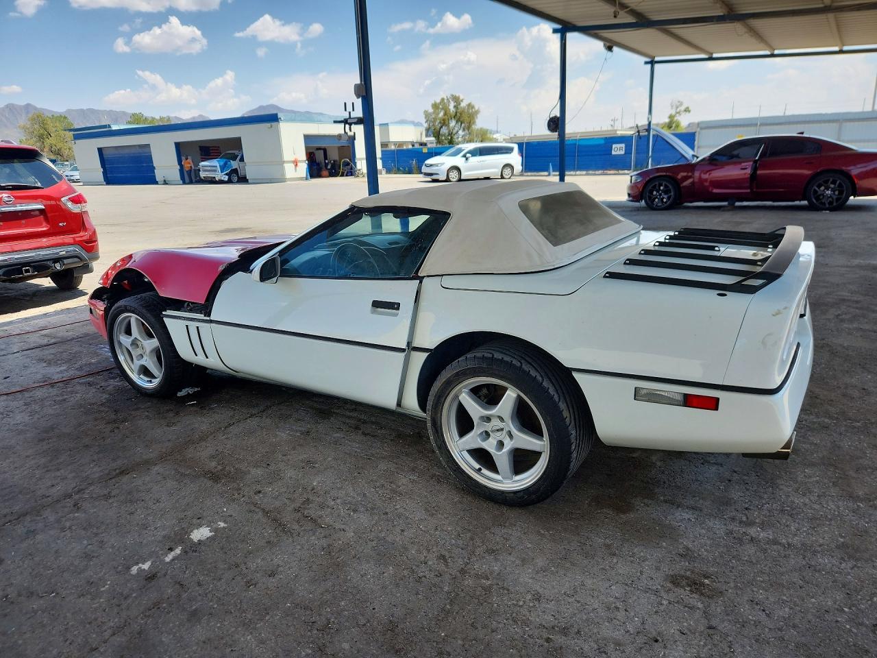 1990 Chevrolet Corvette Двухцветный vin: 1G1YY3384L5108491