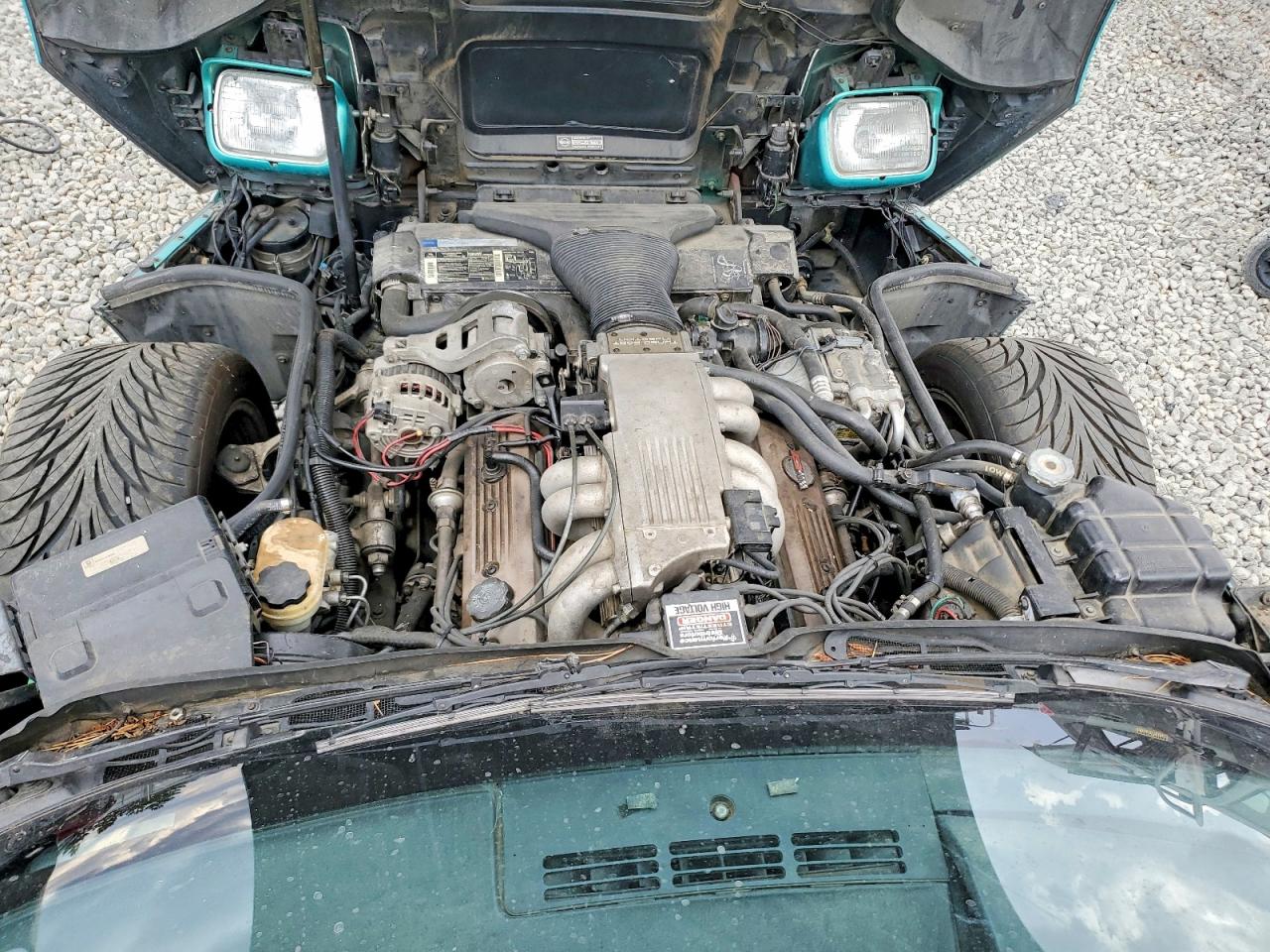 1990 Chevrolet Corvette Green vin: 1G1YY3388L5115718