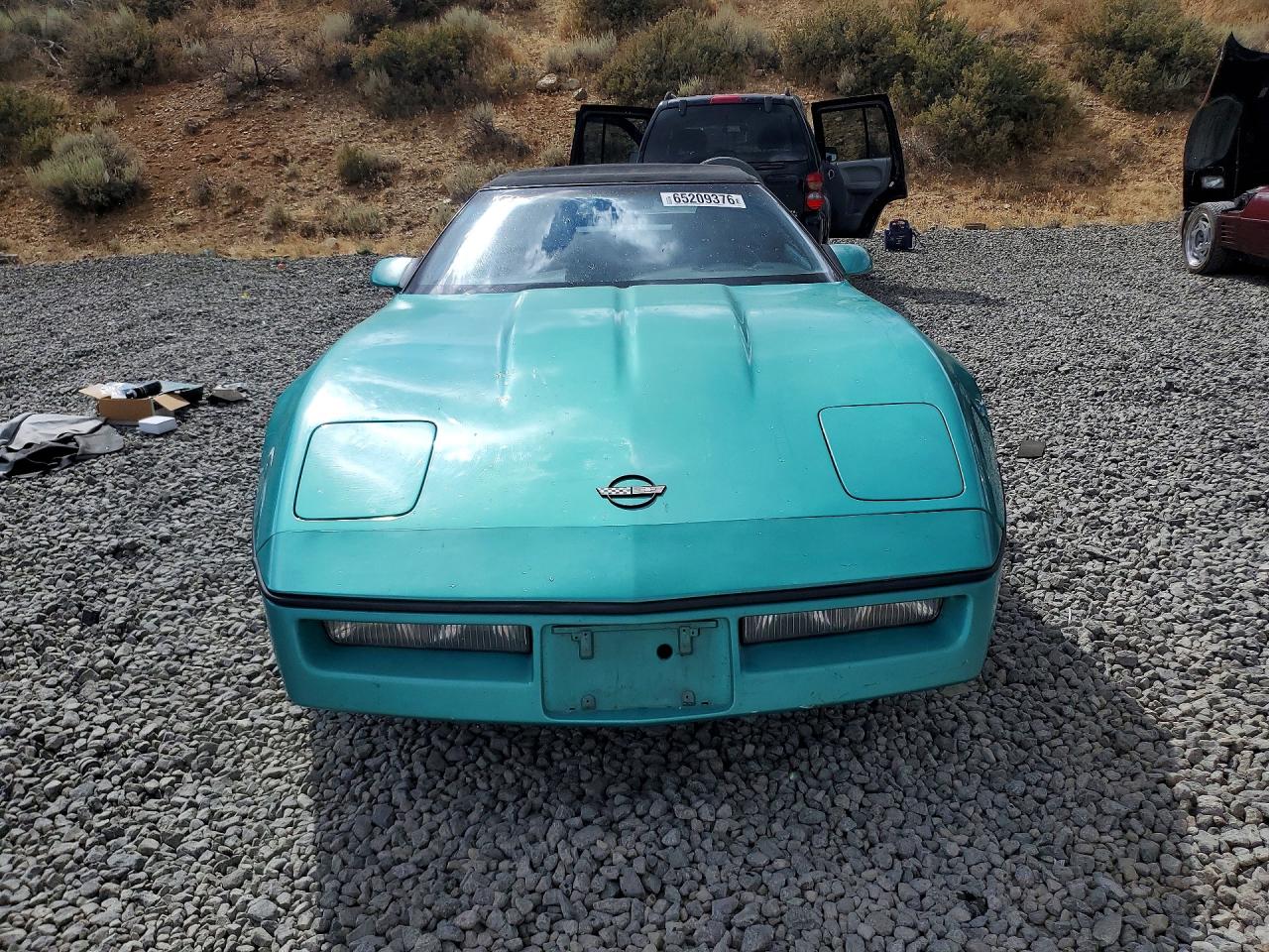 1990 Chevrolet Corvette Green vin: 1G1YY3388L5115718