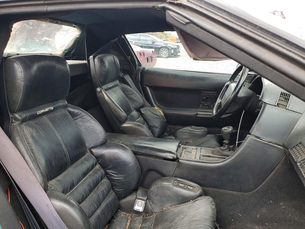 1990 Chevrolet Corvette Green vin: 1G1YY3388L5115718
