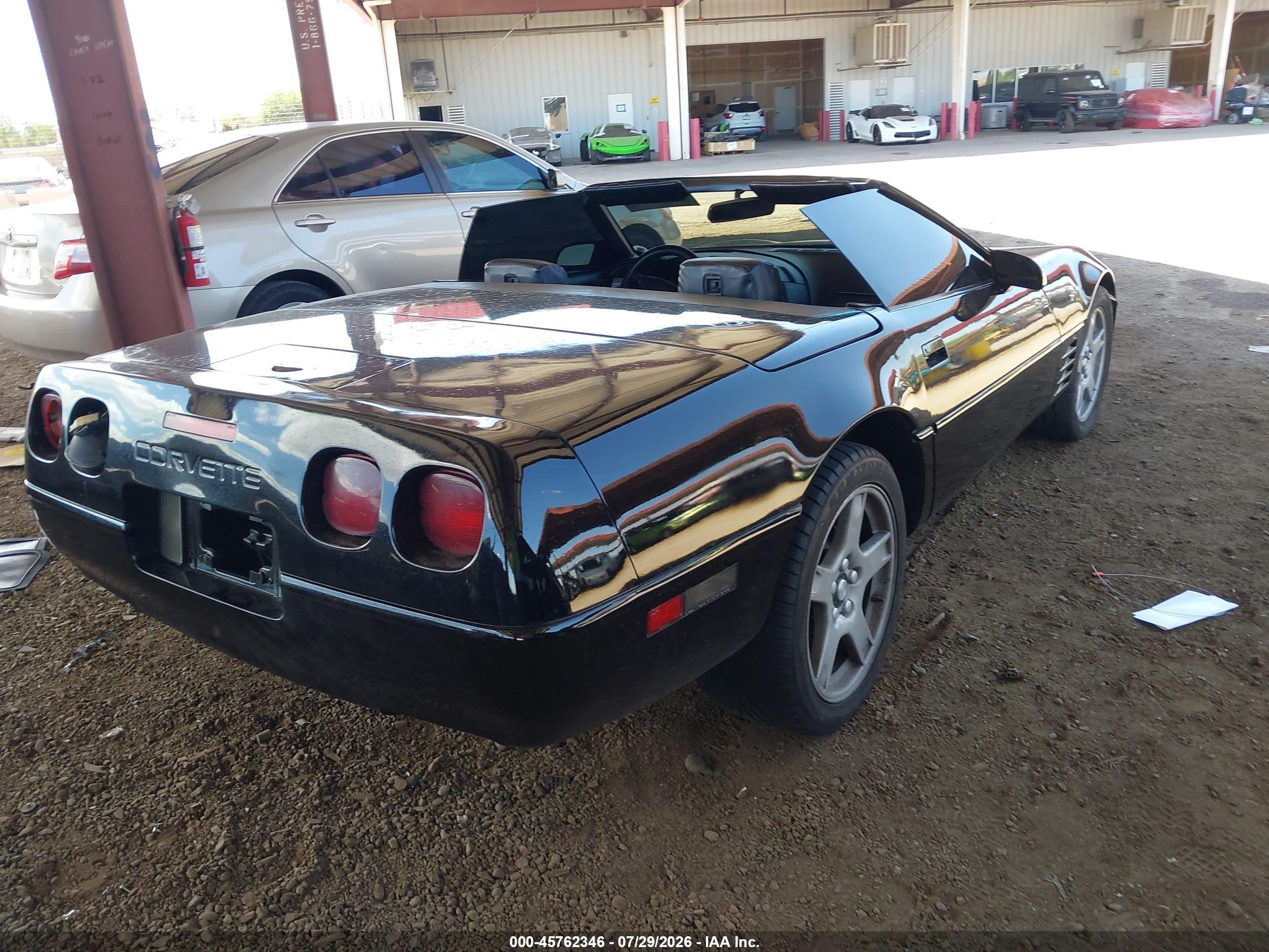 1991 Chevrolet Corvette   Black vin: 1G1YY3388M5116286