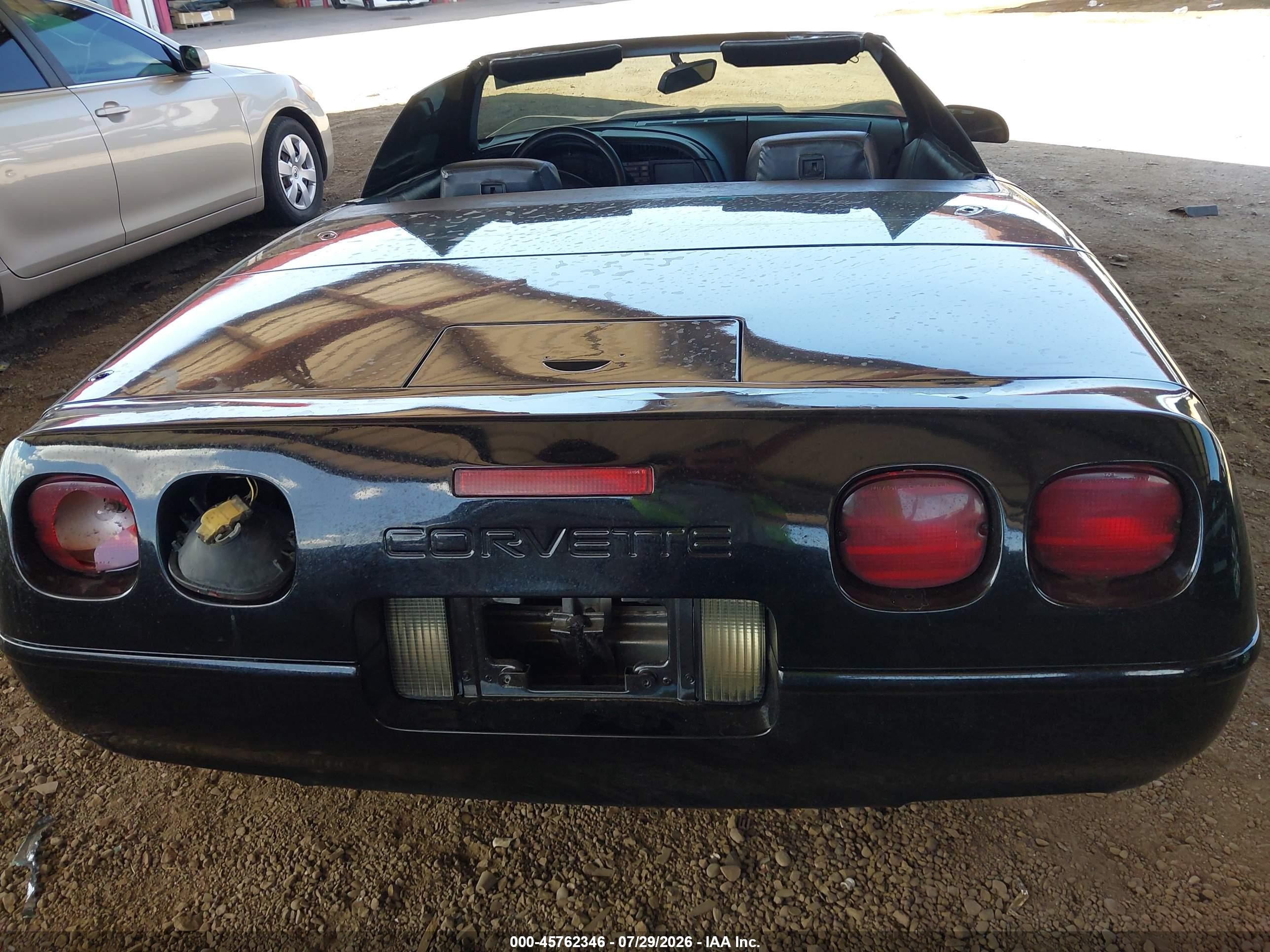 1991 Chevrolet Corvette   Black vin: 1G1YY3388M5116286