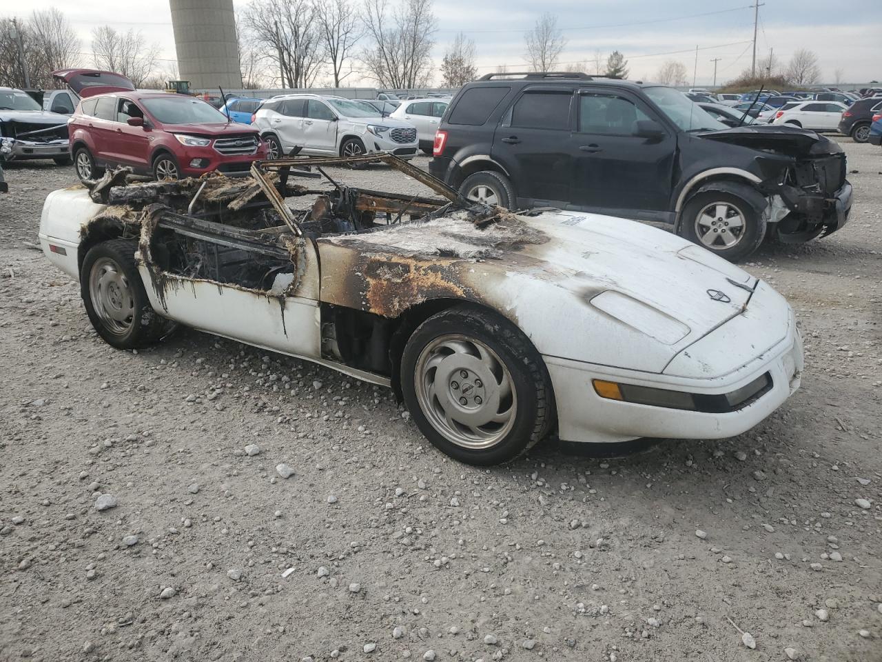 1991 Chevrolet Corvette White vin: 1G1YY338XM5110781