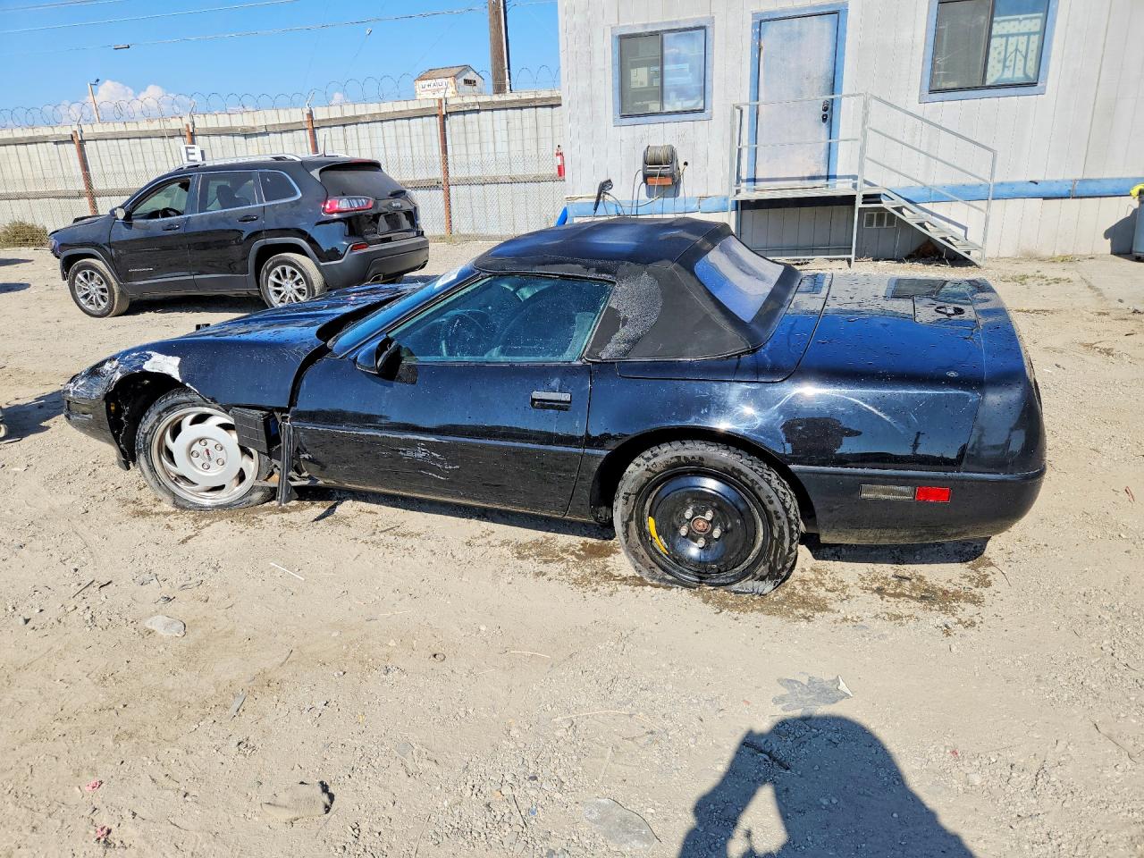 1992 Chevrolet Corvette Black vin: 1G1YY33P2N5112372