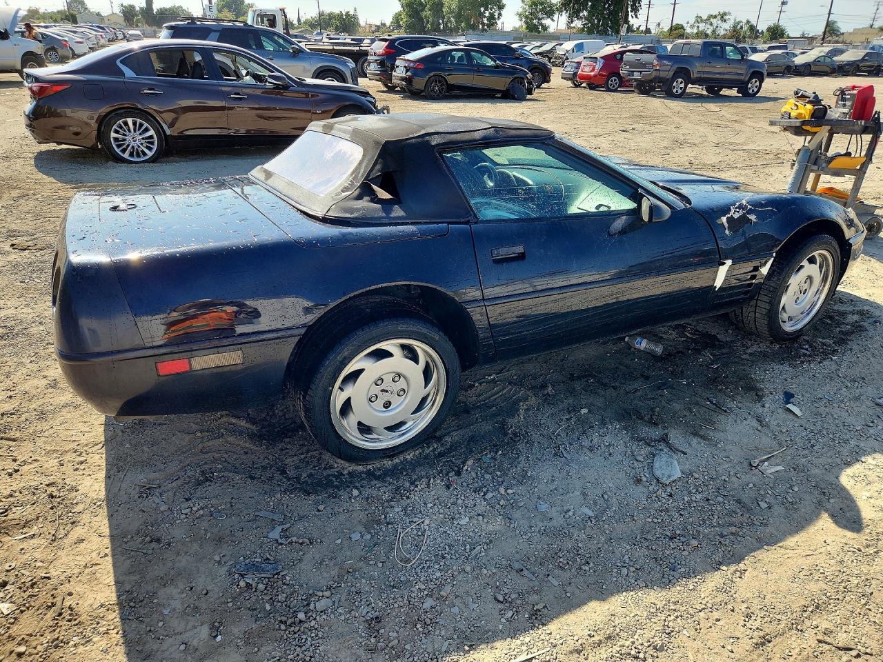 1992 Chevrolet Corvette Black vin: 1G1YY33P2N5112372