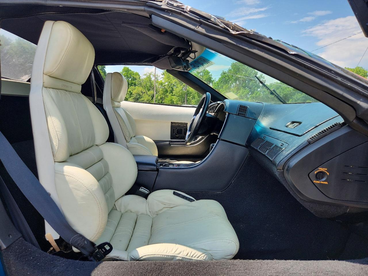 1992 Chevrolet Corvette Turquoise vin: 1G1YY33P5N5112432
