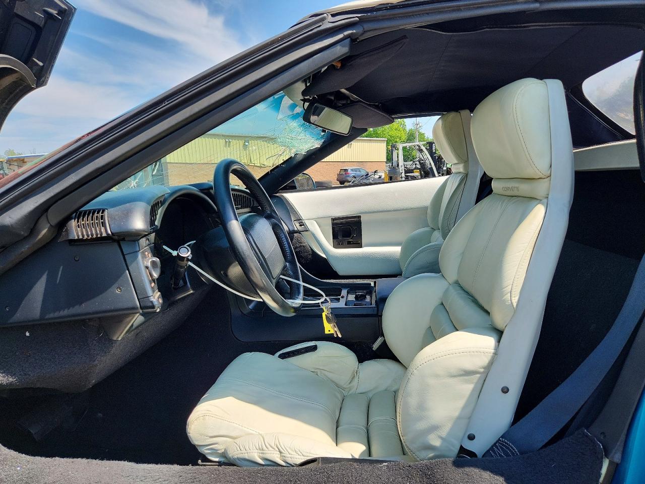 1992 Chevrolet Corvette Turquoise vin: 1G1YY33P5N5112432