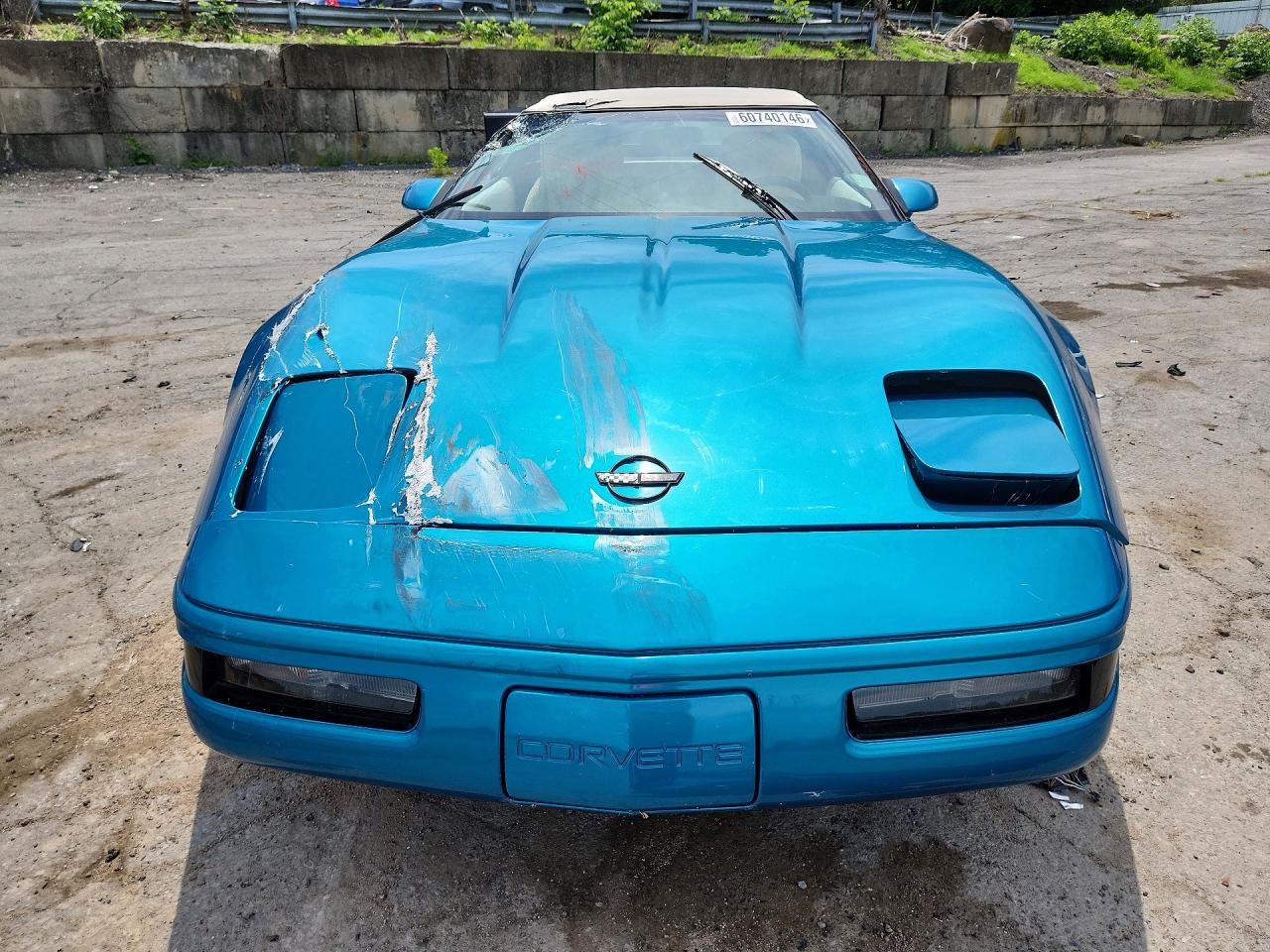 1992 Chevrolet Corvette Turquoise vin: 1G1YY33P5N5112432