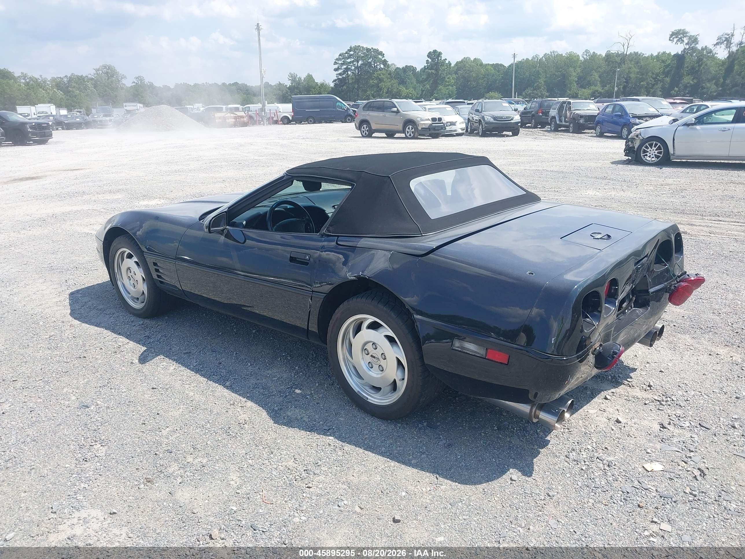 1993 Chevrolet Corvette   Black vin: 1G1YY33PXP5112610