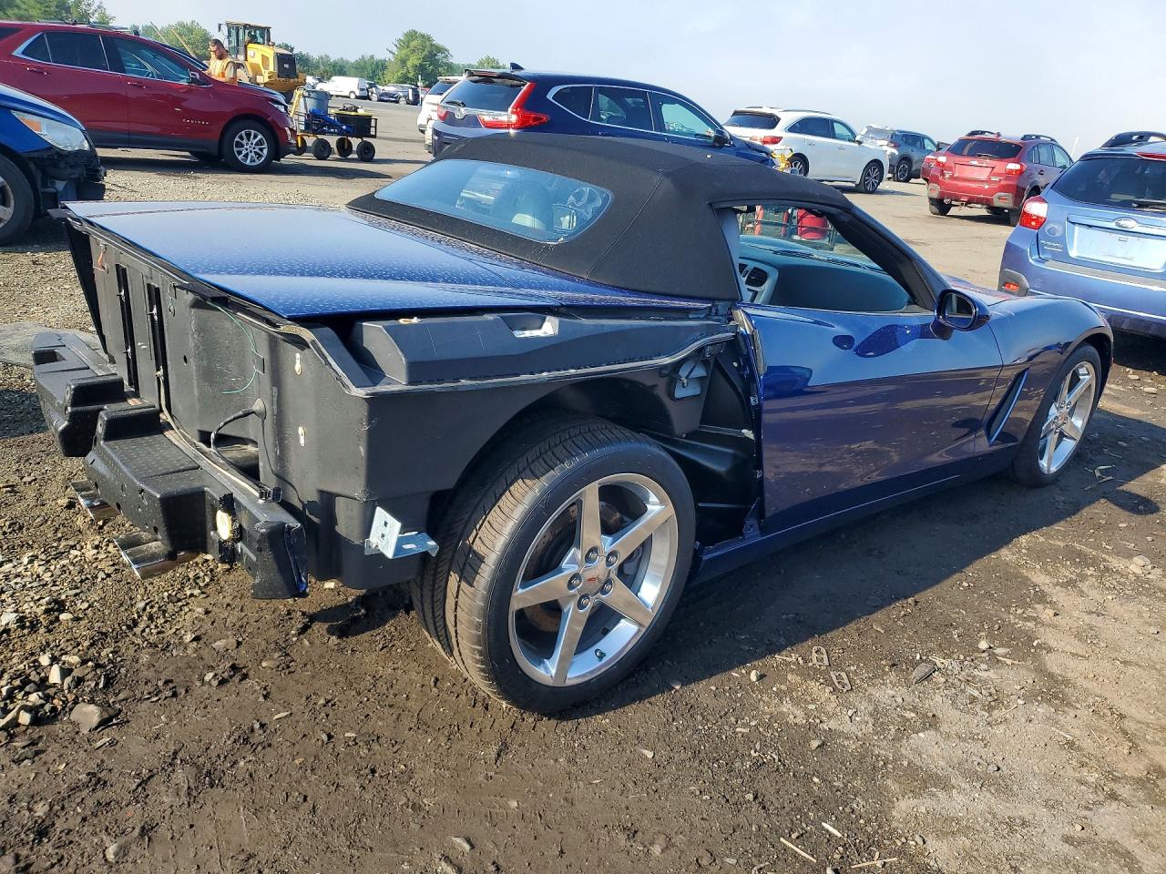 2005 Chevrolet Corvette Blue vin: 1G1YY34U255120170