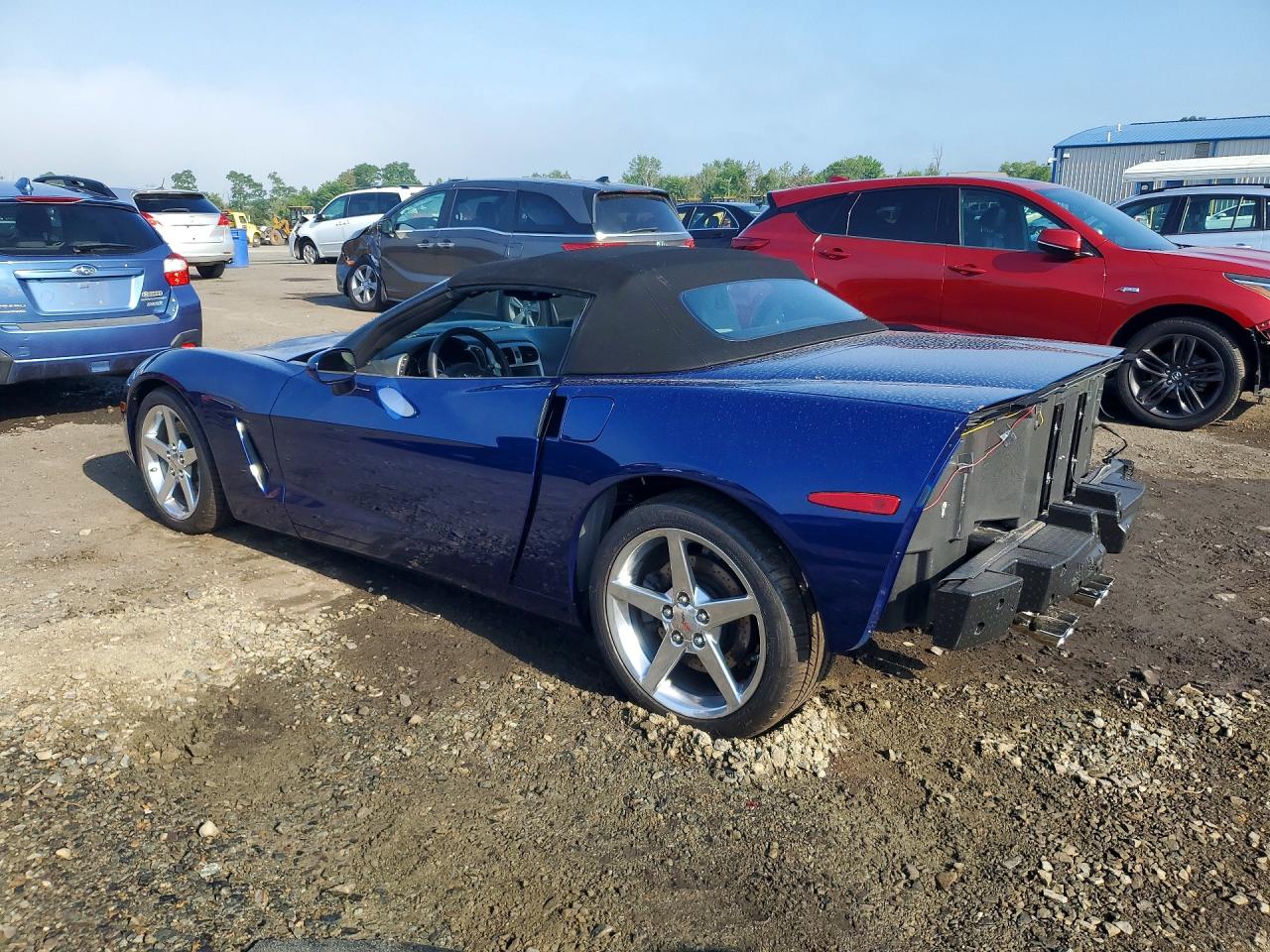 2005 Chevrolet Corvette Blue vin: 1G1YY34U255120170