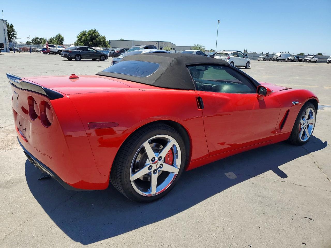 2005 Chevrolet Corvette Красный vin: 1G1YY34U555122544