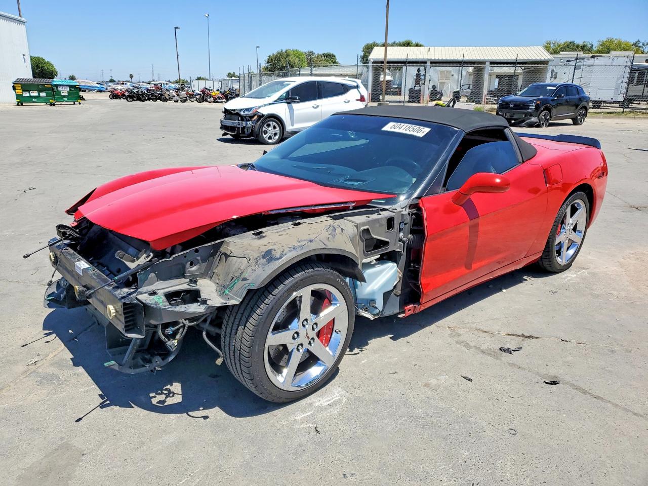 2005 Chevrolet Corvette Красный vin: 1G1YY34U555122544