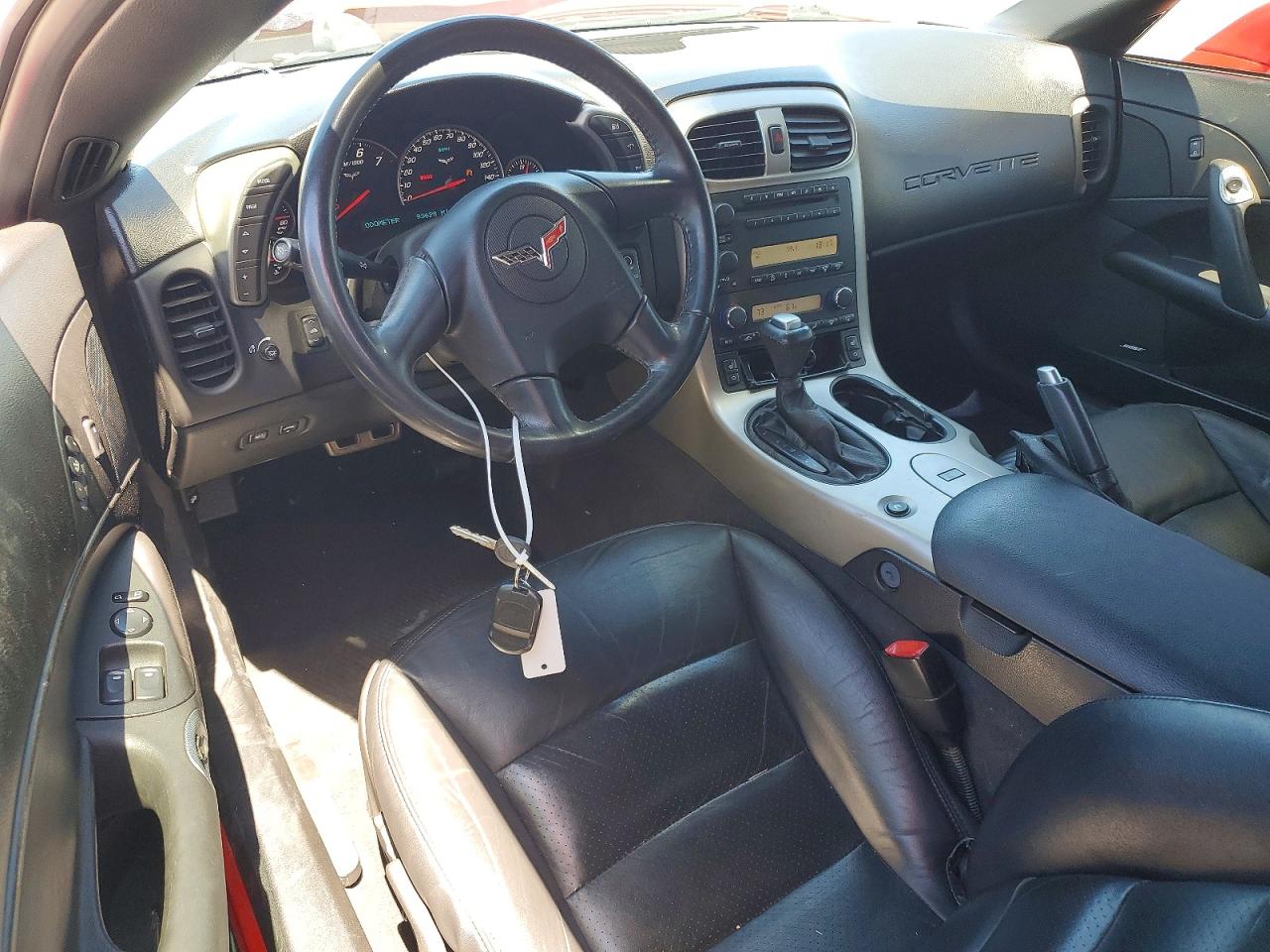 2005 Chevrolet Corvette Красный vin: 1G1YY34U555122544