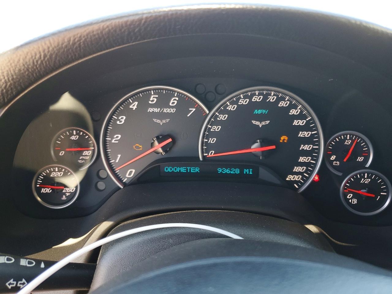 2005 Chevrolet Corvette Красный vin: 1G1YY34U555122544
