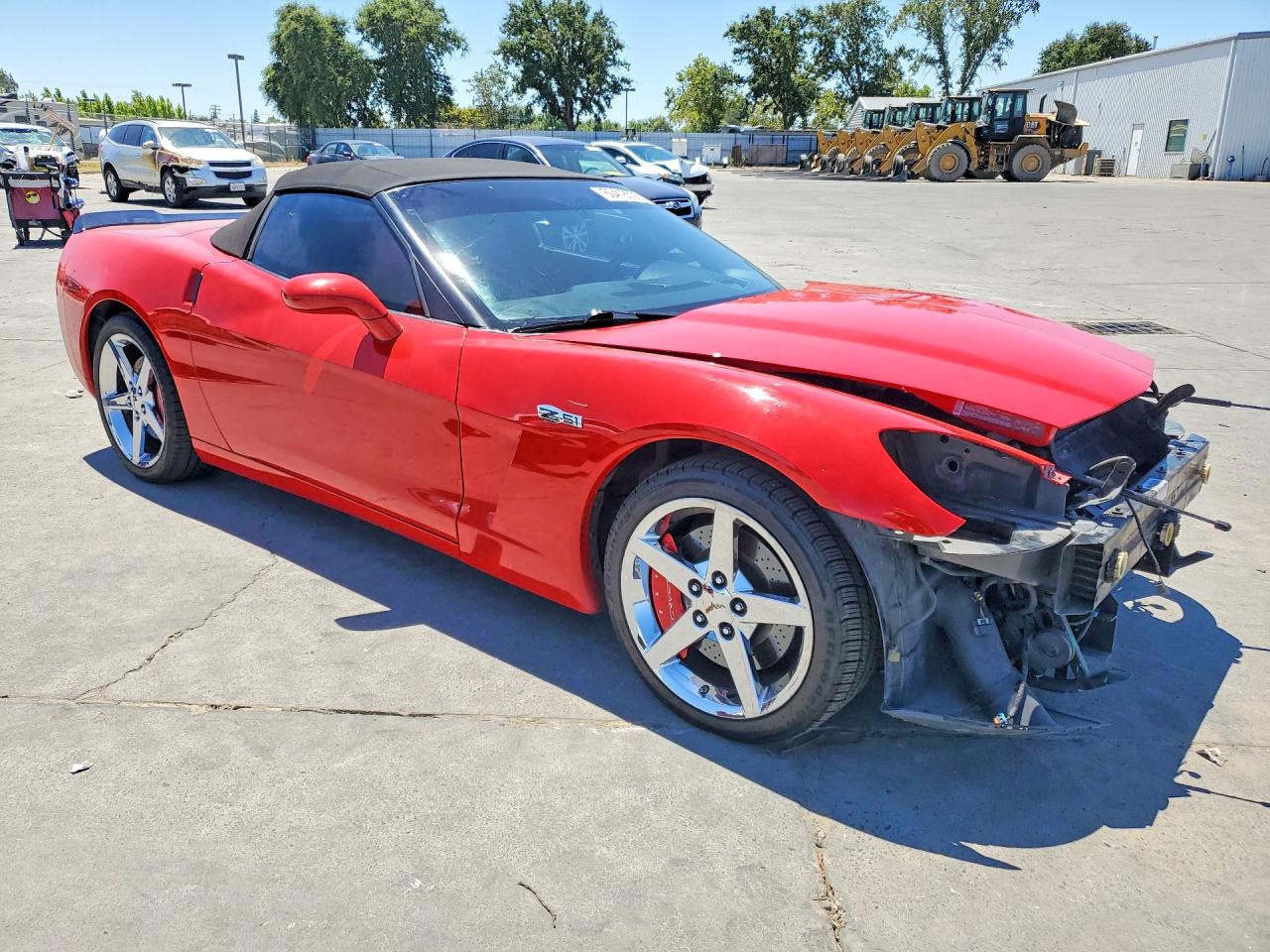 2005 Chevrolet Corvette Красный vin: 1G1YY34U555122544