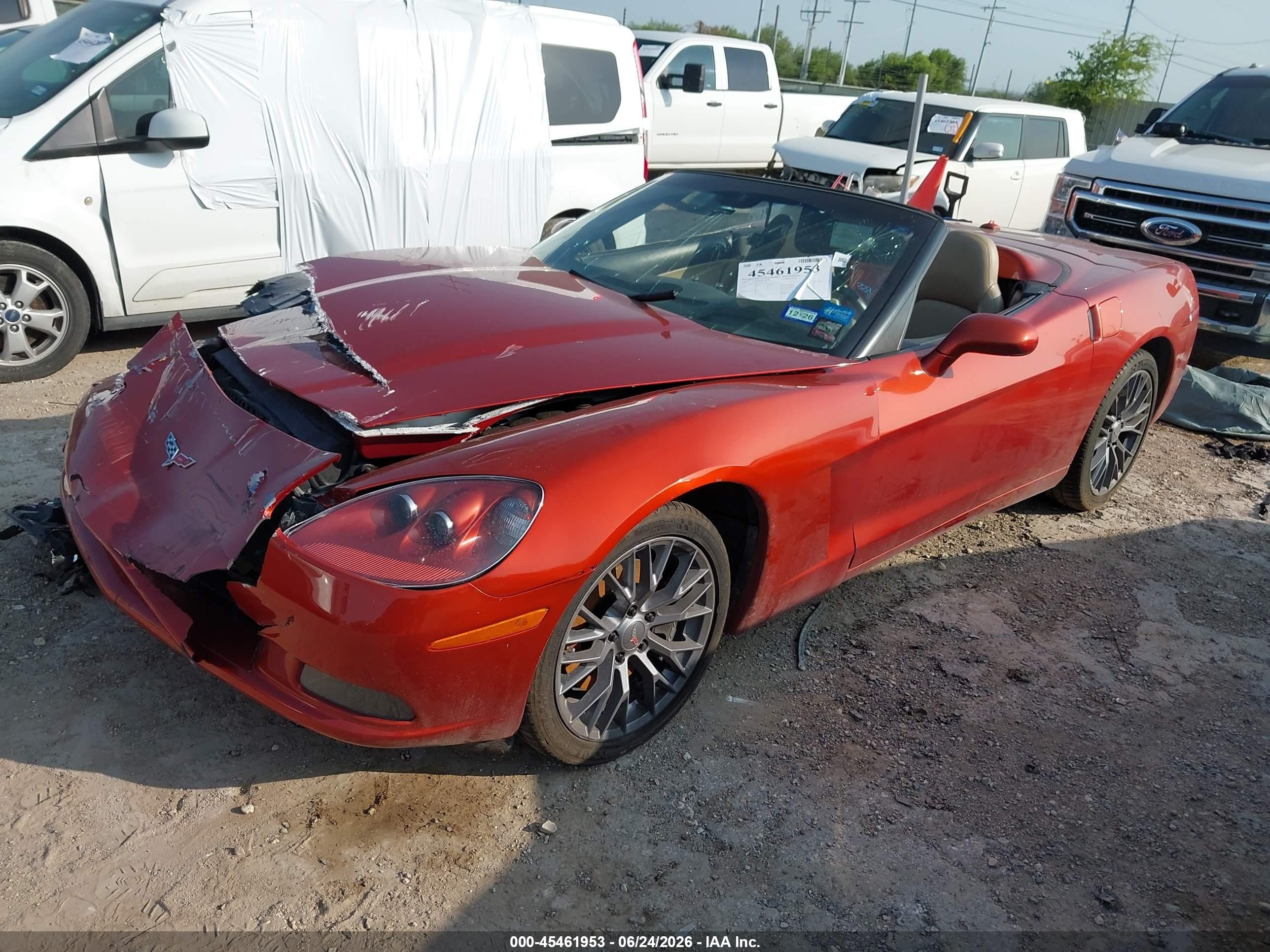 2005 Chevrolet Corvette   Оранжевый vin: 1G1YY34U755115546