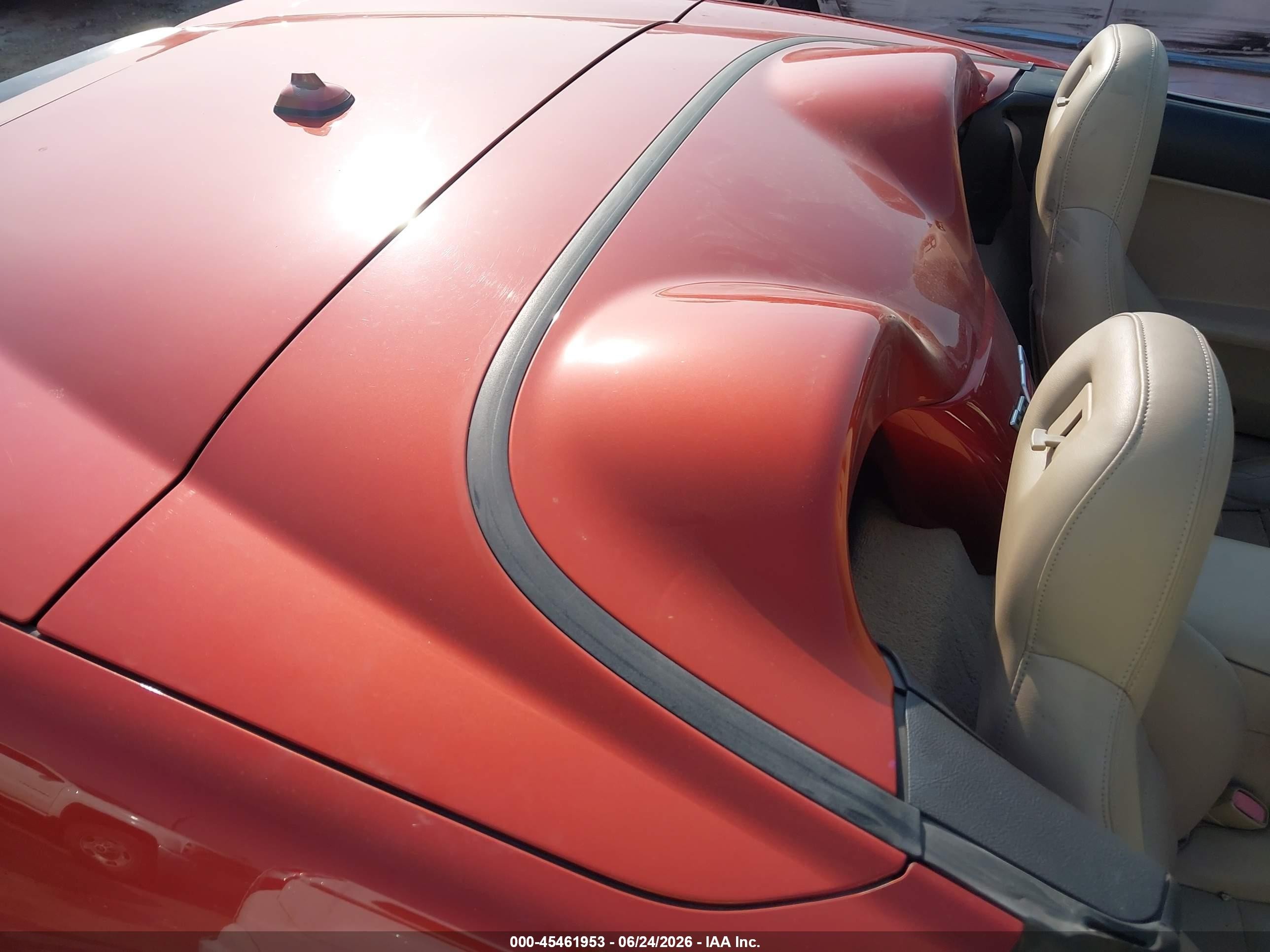 2005 Chevrolet Corvette   Оранжевый vin: 1G1YY34U755115546